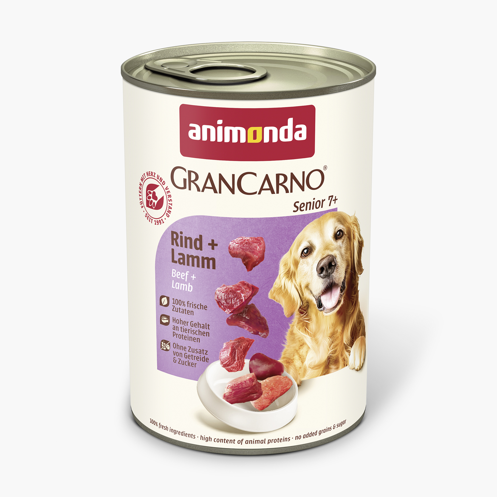 82737 animonda GranCarno Senior Rind und Lamm Hund Nassfutter