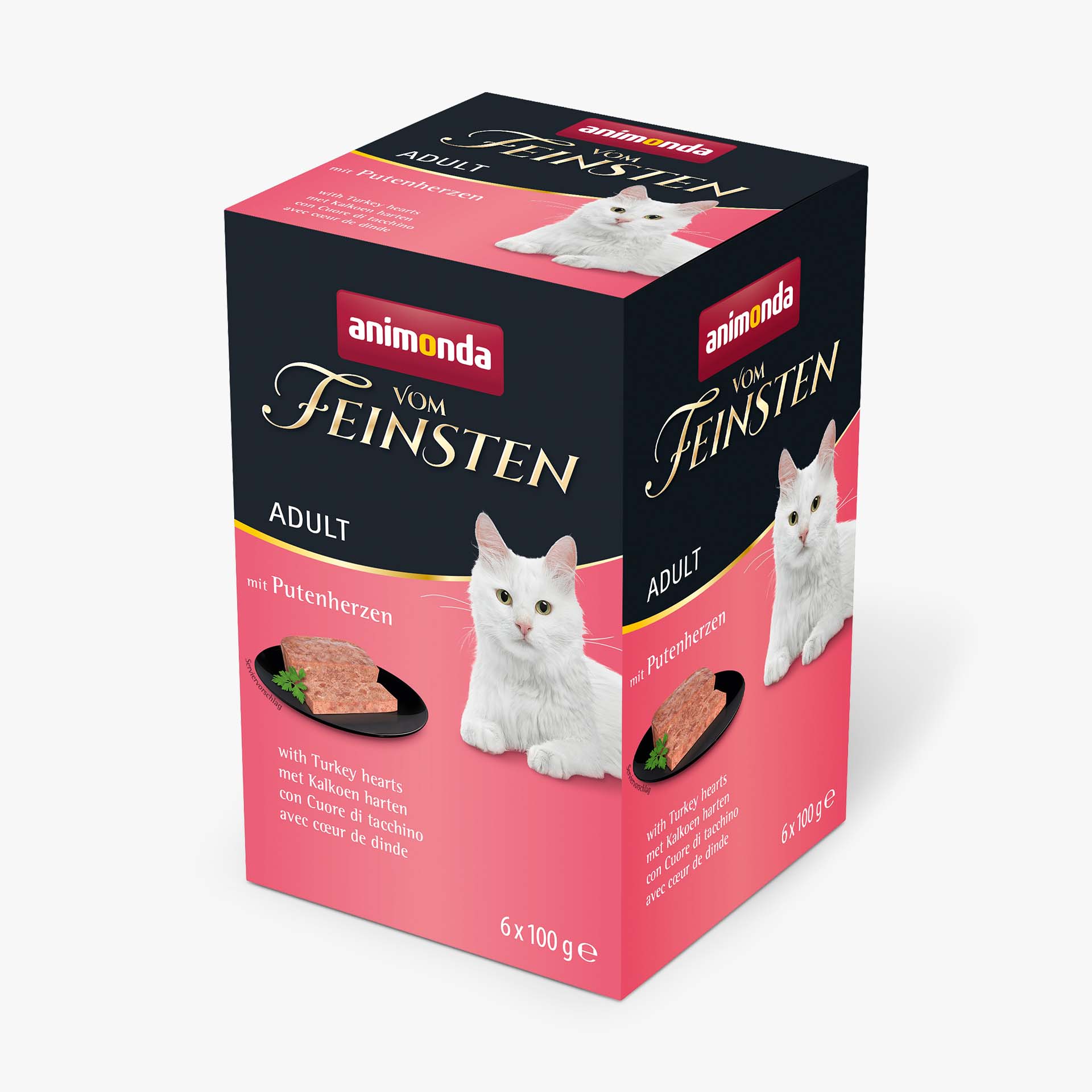 84225 animonda Vom Feinsten Adult mit Putenherzen Katze Nassfutter 84225 animonda Vom Feinsten Adult mit Putenherzen Katze Nassfutter