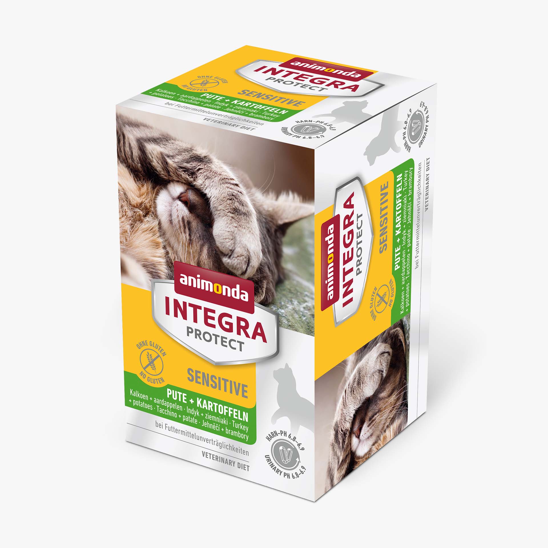 84472 animonda INTEGRA PROTECT Adult Sensitive Pute und Kartoffeln Katze Nassfutter