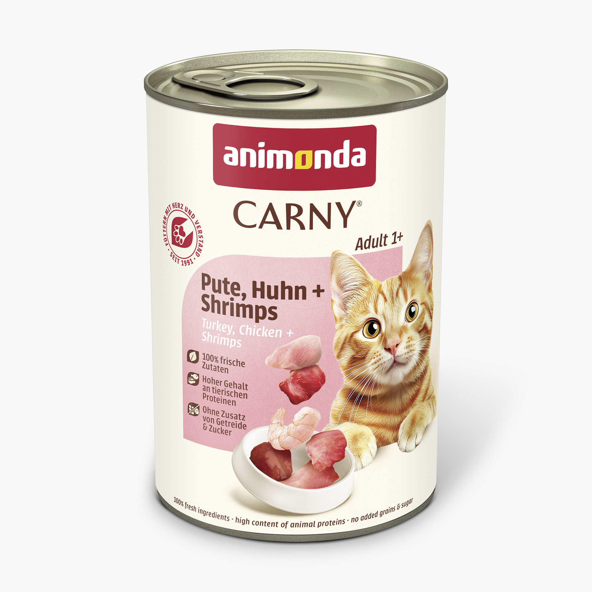 83740 animonda Carny Adult Pute  Huhn und Shrimps Katze Nassfutter