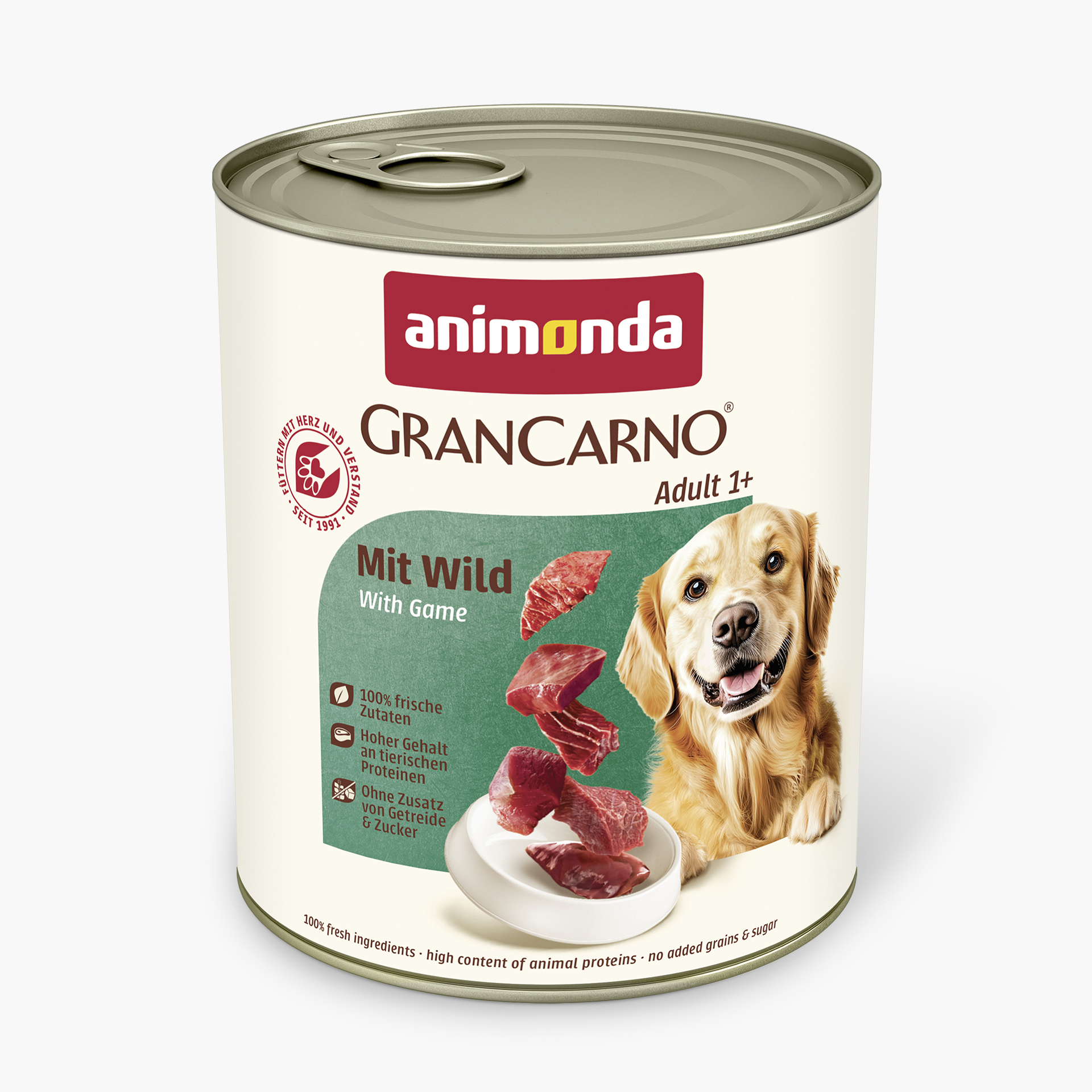 82483 animonda GranCarno Adult mit Wild Hund Nassfutter