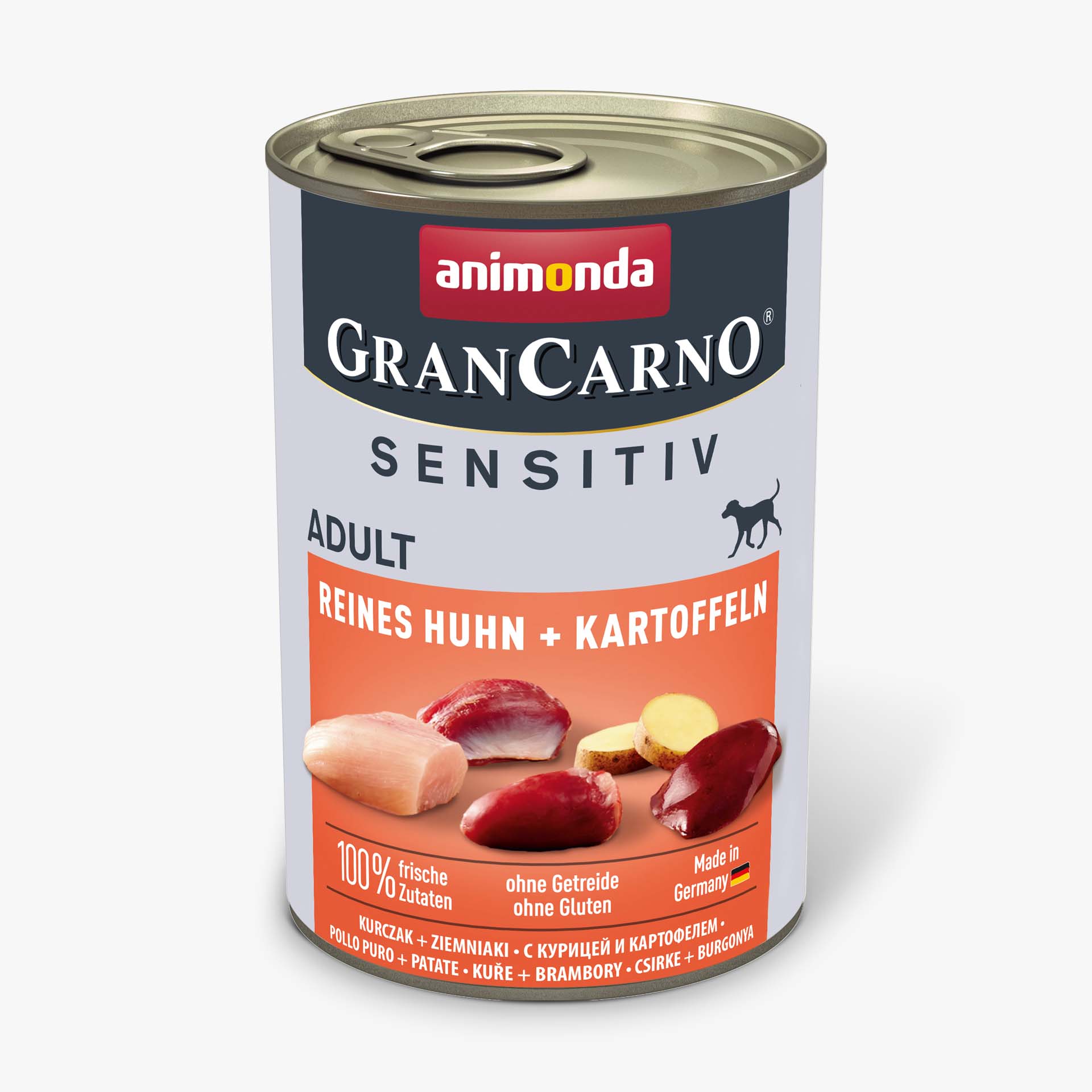 82411 animonda GranCarno Adult Sensitiv Reines Huhn und Kartoffeln Hund Nassfutter 82411 animonda GranCarno Adult Sensitiv Reines Huhn und Kartoffeln Hund Nassfutter