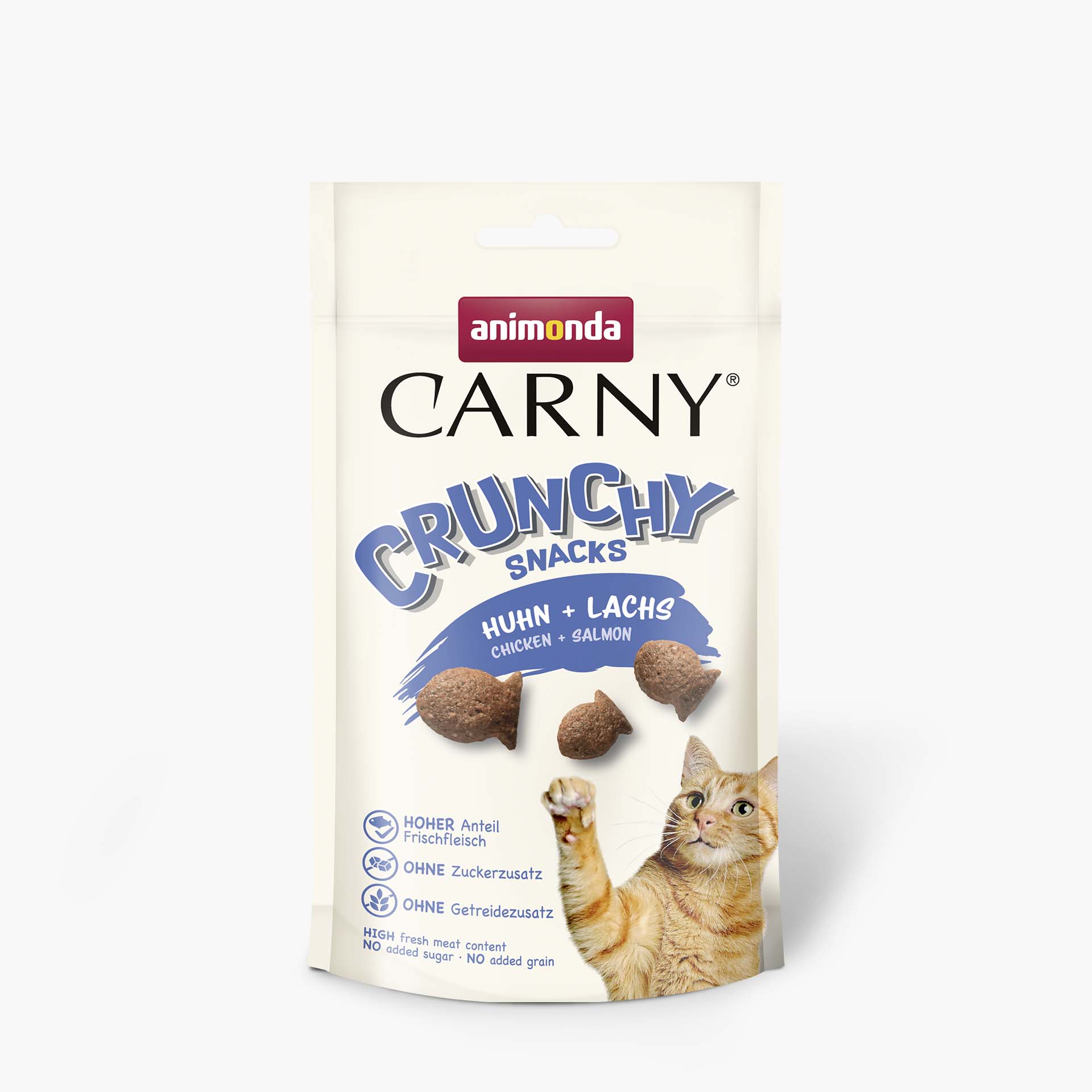 83986 animonda Carny Adult Crunchy HuhnundLachs Katze Snacks und Milch 83986 animonda Carny Adult Crunchy HuhnundLachs Katze Snacks und Milch