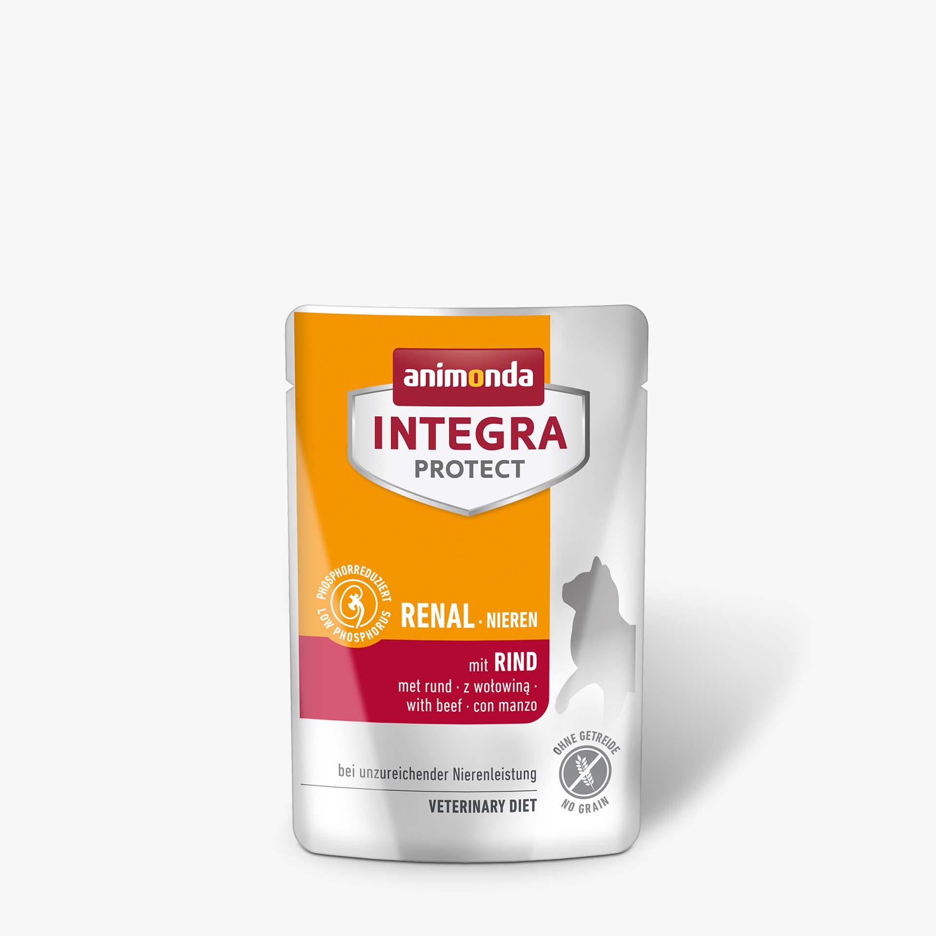 86633 animonda INTEGRA PROTECT Adult Renal mit Rind Katze Nassfutter