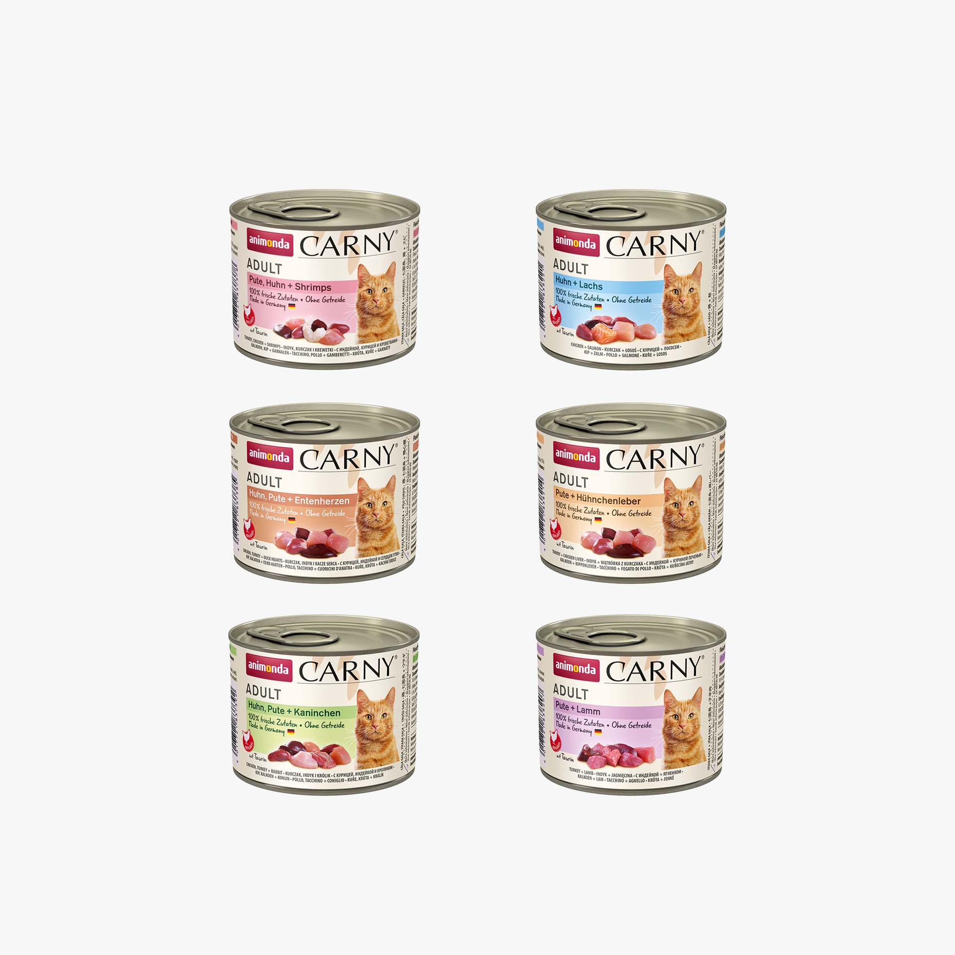 83818 animonda Carny Adult Gefluegel Variation Katze Nassfutter