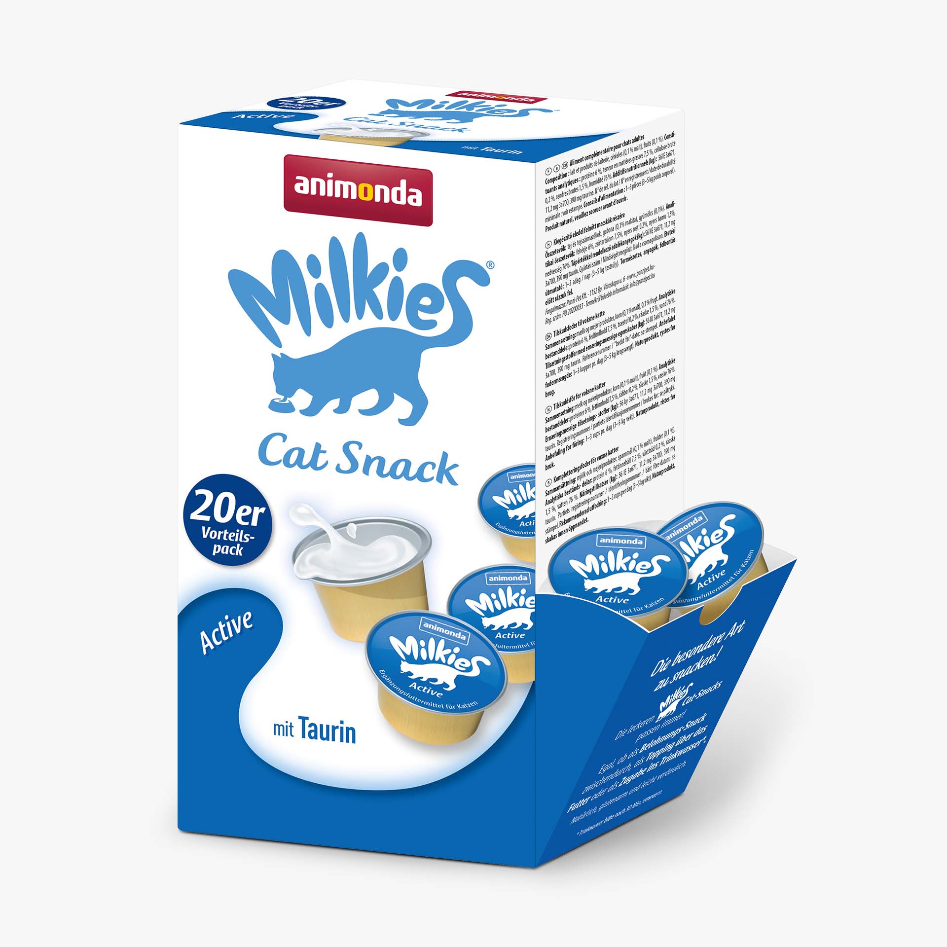 Milkies Active - value pack of 20 