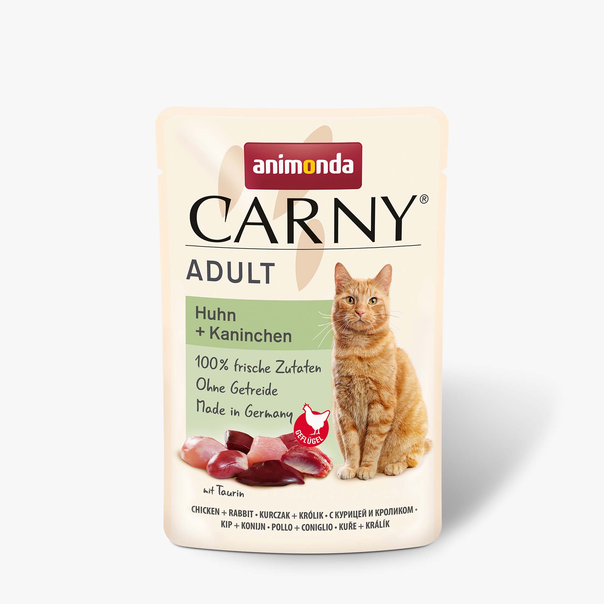 83083 animonda Carny Adult Huhn und Kaninchen Katze Nassfutter 83083 animonda Carny Adult Huhn und Kaninchen Katze Nassfutter