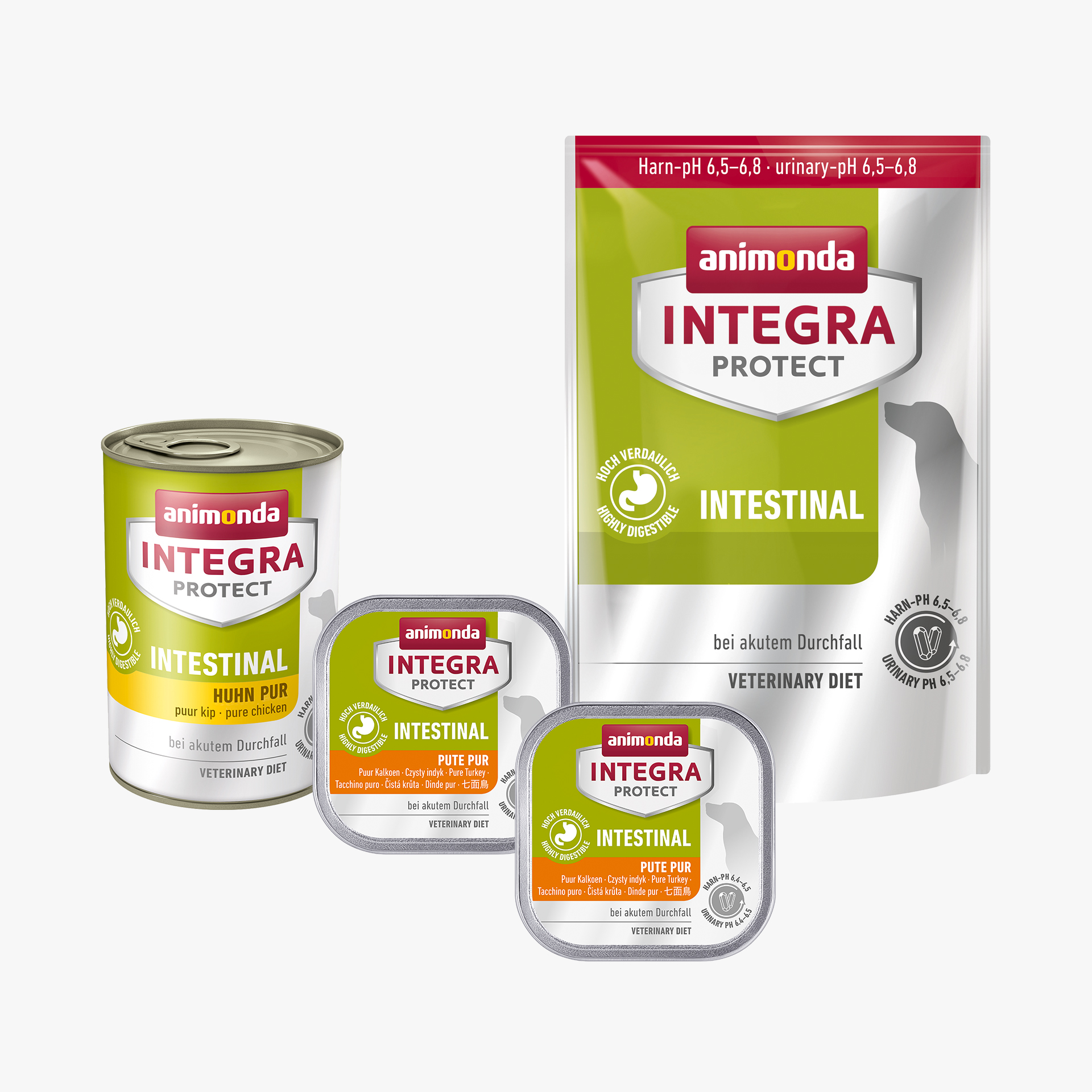 86547 animonda INTEGRA PROTECT Adult Probierpaket Integra Protect Hund Intestinal Hund Nassfutter