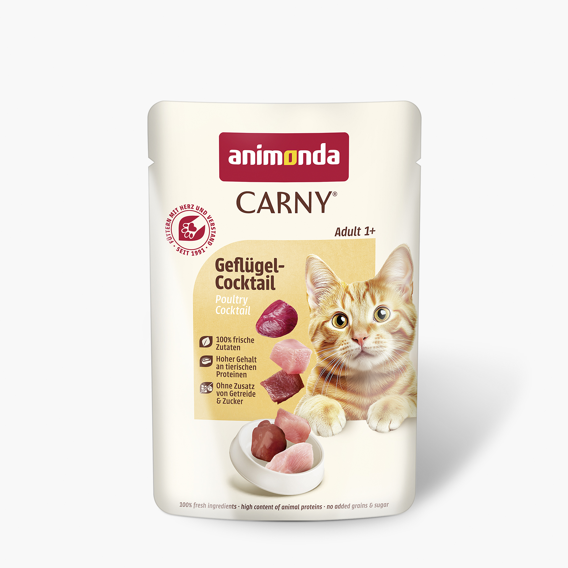 83084 animonda Carny Adult Gefluegel Cocktail Katze Nassfutter