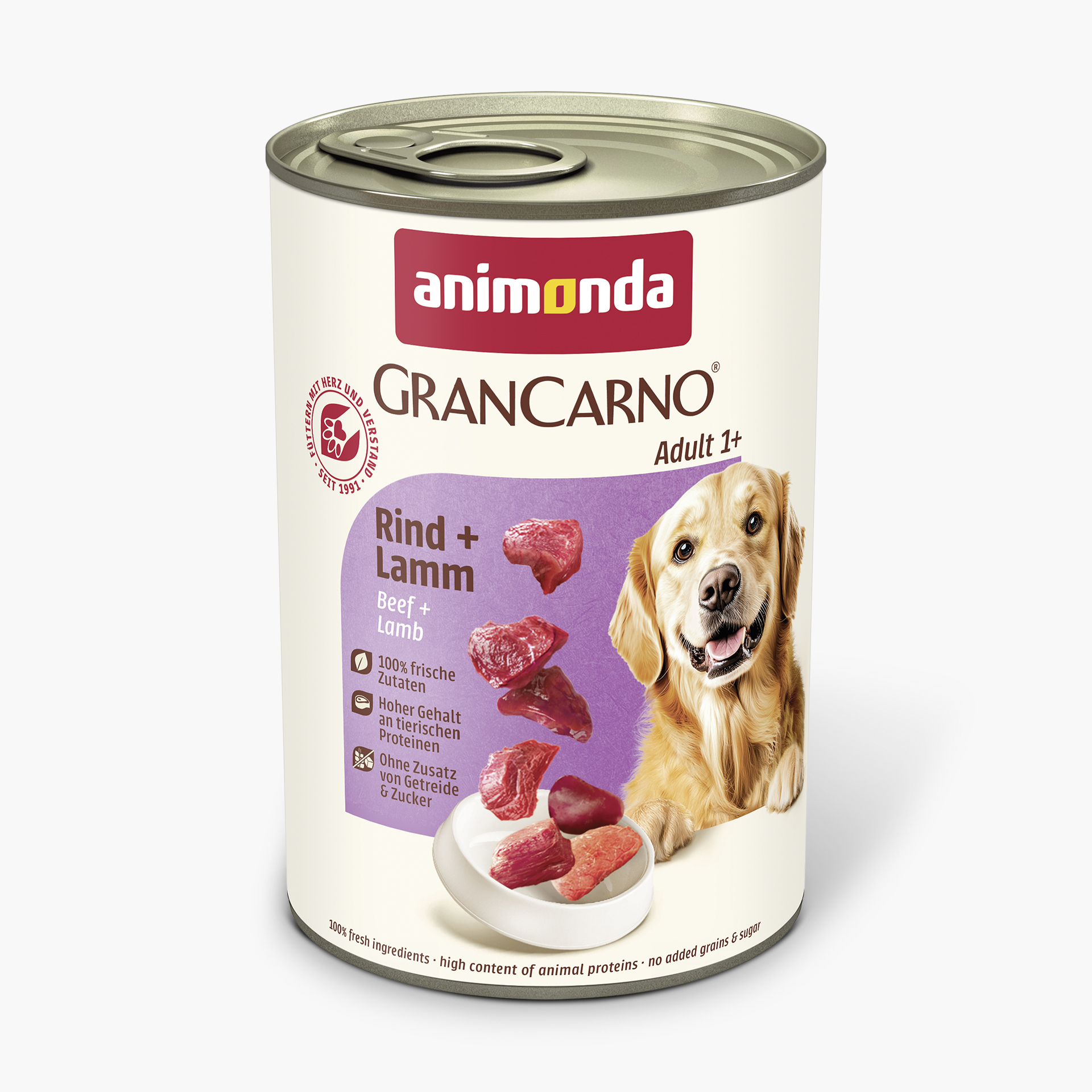 82733 animonda GranCarno Adult Rind und Lamm Hund Nassfutter