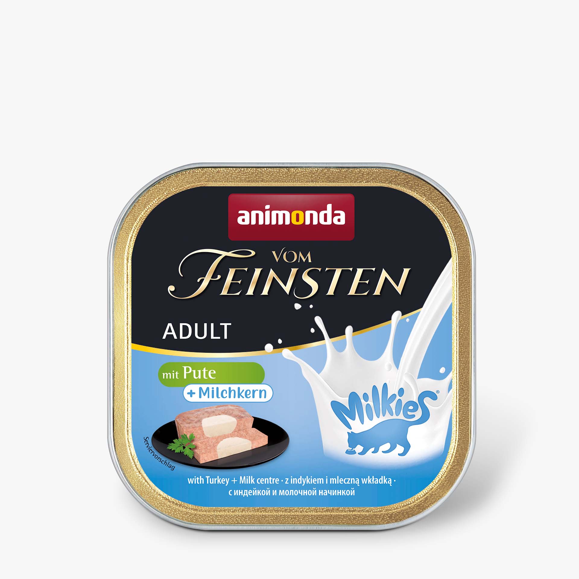 83112 animonda Vom Feinsten Adult mit Milkies Kern mit Pute und Milchkern Katze Nassfutter 83112 animonda Vom Feinsten Adult mit Milkies Kern mit Pute und Milchkern Katze Nassfutter