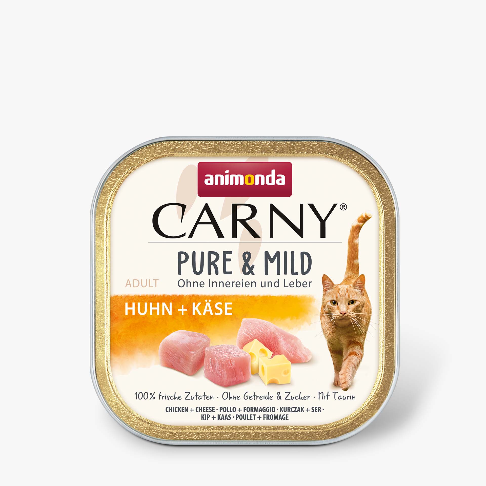 83947 animonda Carny Adult Pure und Mild  Huhn und Kaese Katze Nassfutter