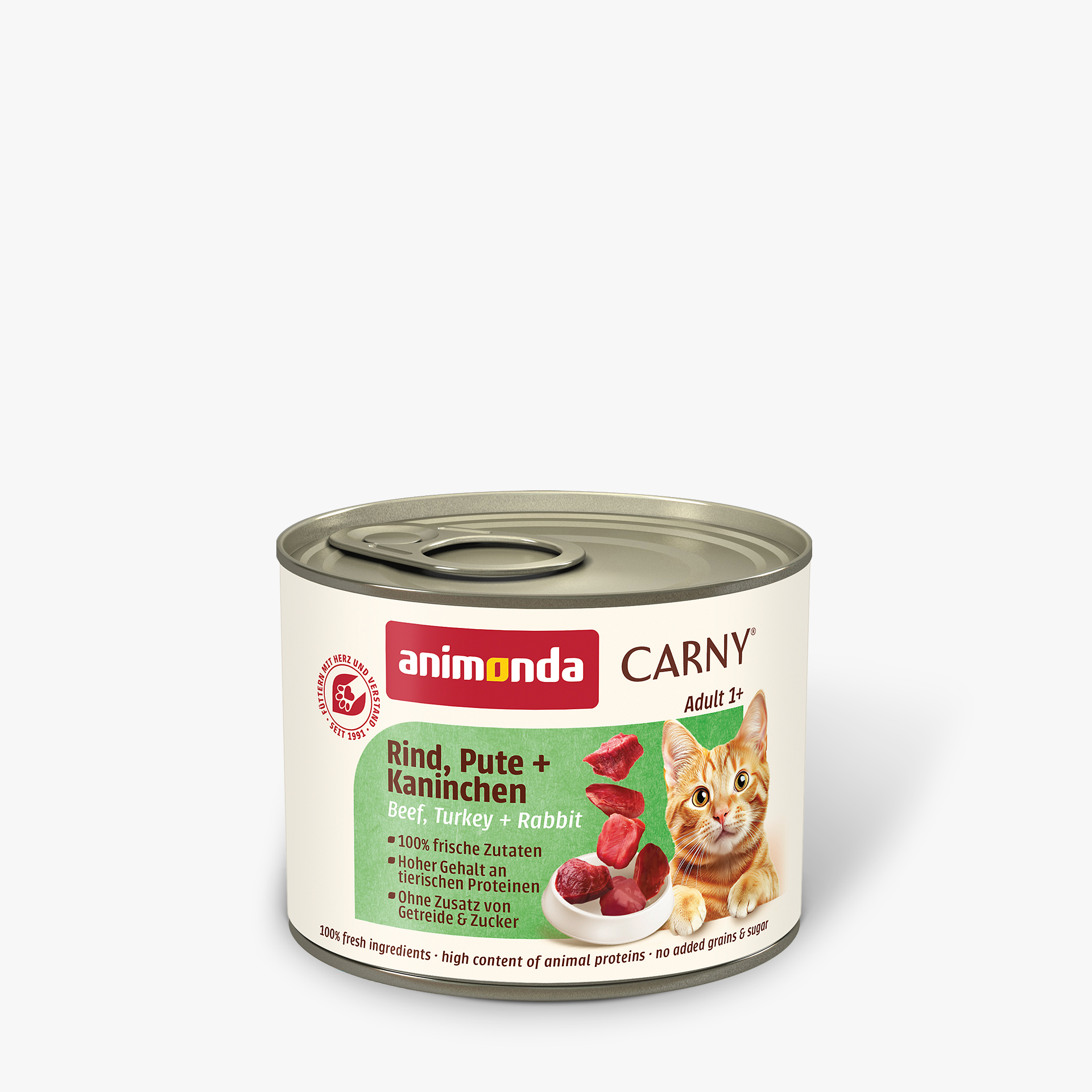 83709 animonda Carny Adult Rind  Pute und Kaninchen Katze Nassfutter
