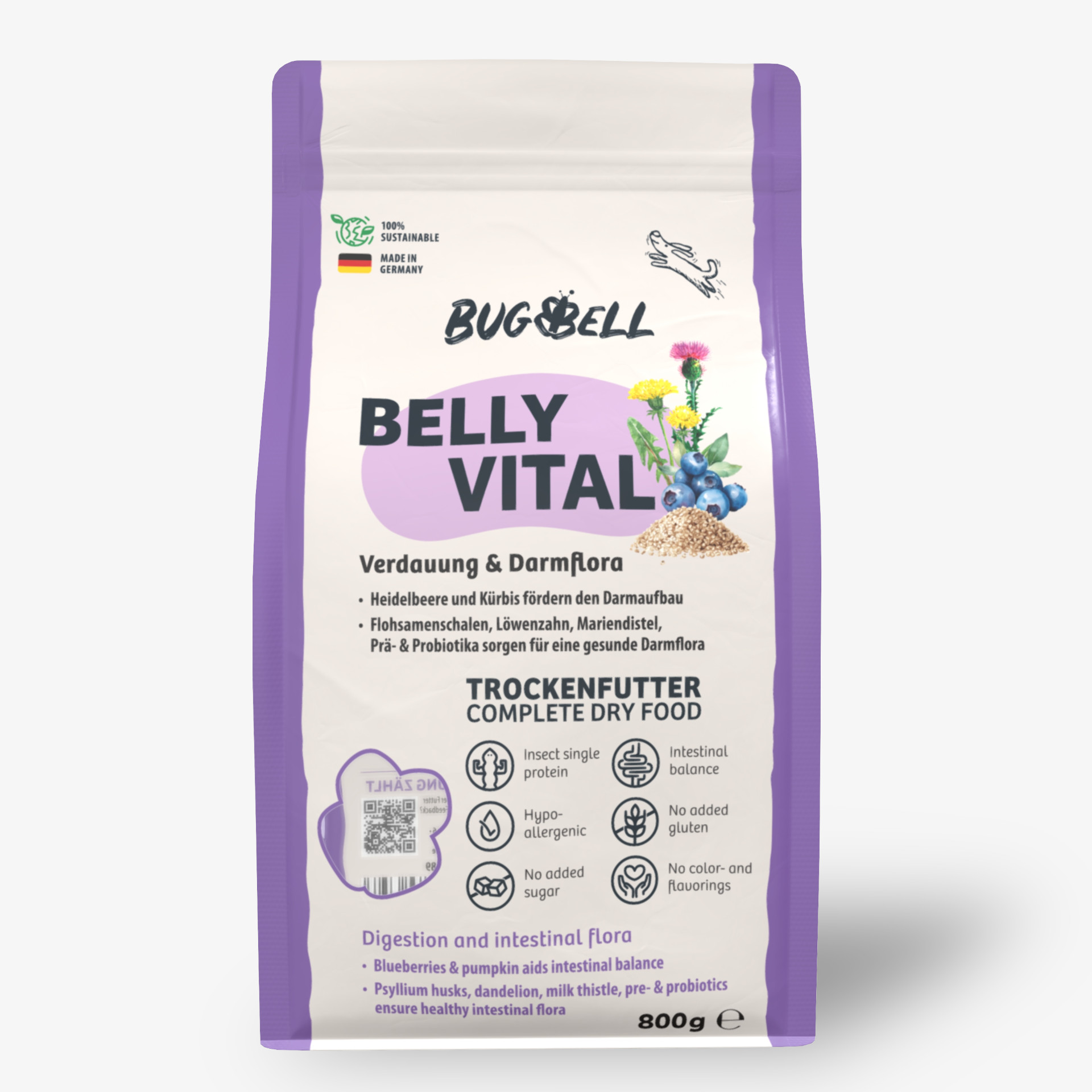 Trockenfutter Adult Violett BellyVital