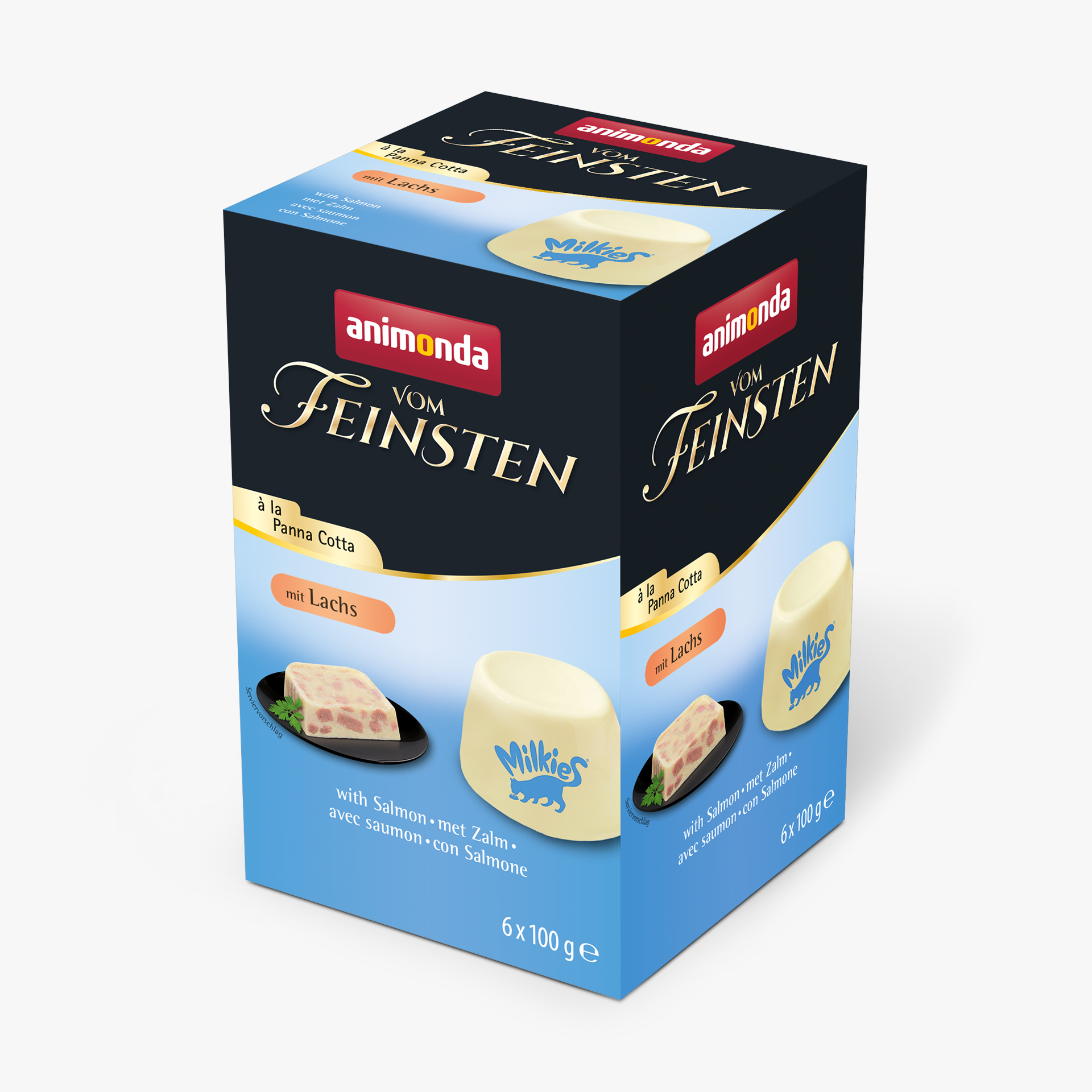 83026 animonda Vom Feinsten Adult a la Panna Cotta mit Lachs Katze Nassfutter 83026 animonda Vom Feinsten Adult a la Panna Cotta mit Lachs Katze Nassfutter