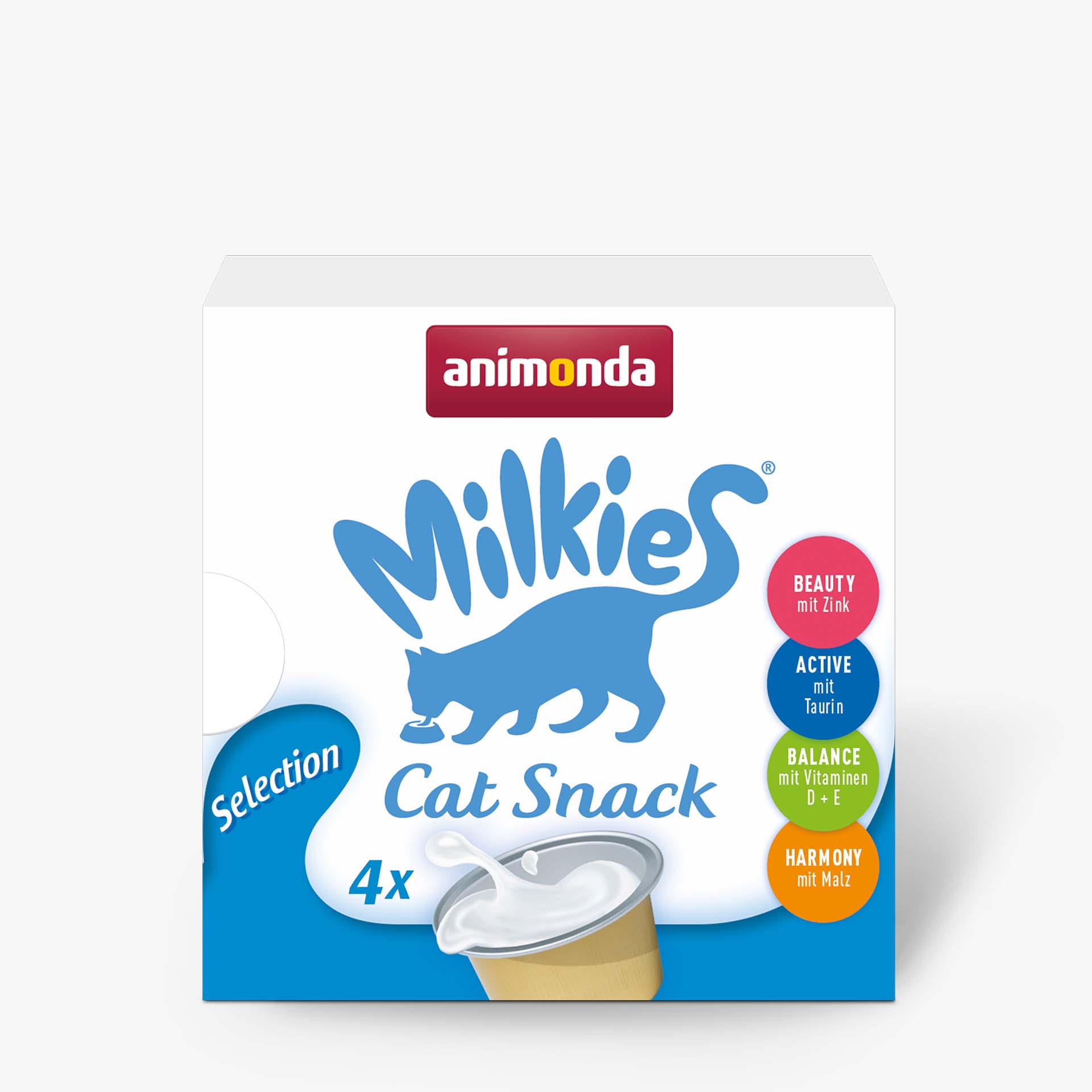 83419 animonda Milkies Adult Milchsnack Selection Katze Snacks und Milch