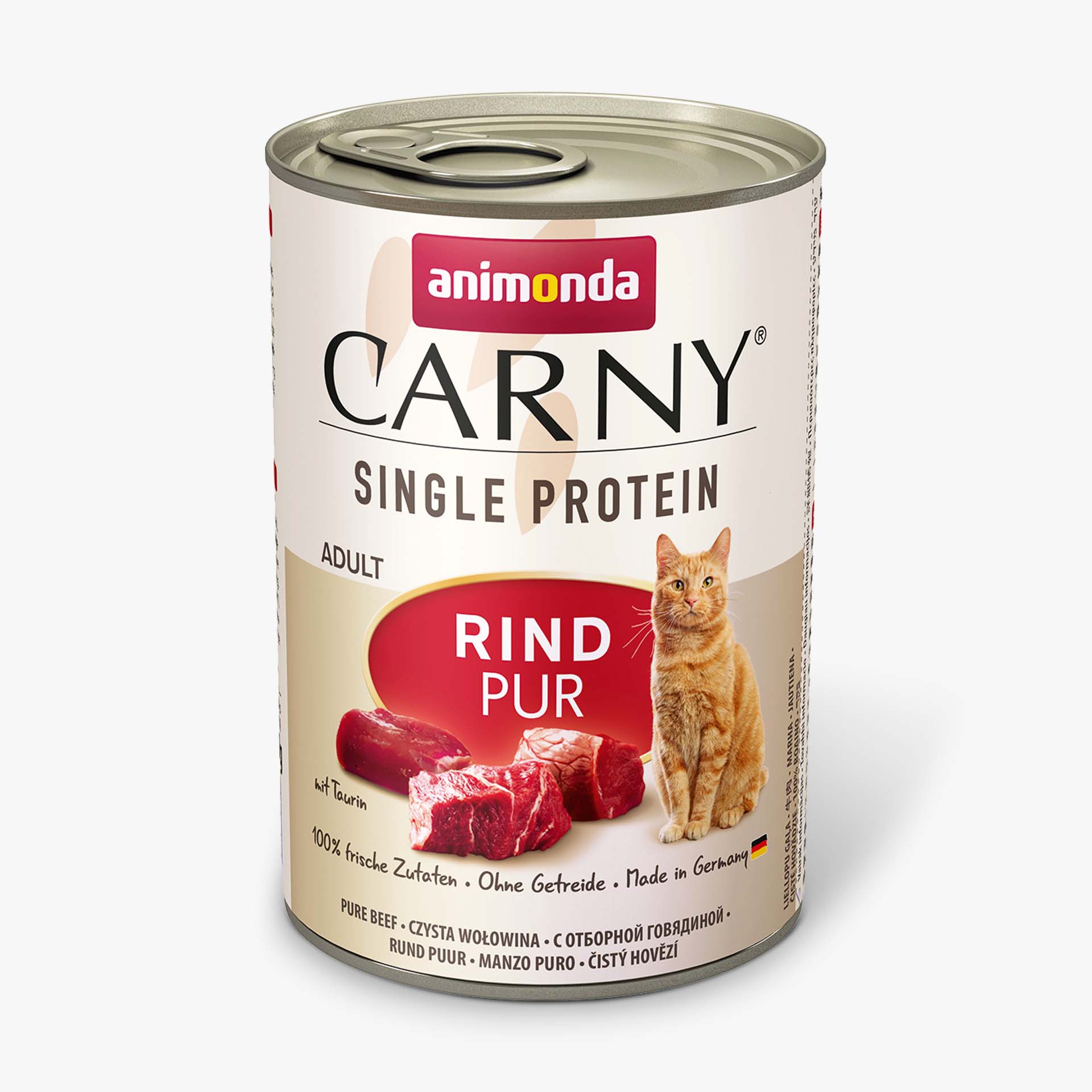 83680 animonda Carny Adult Single Protein Rind pur Katze Nassfutter 83680 animonda Carny Adult Single Protein Rind pur Katze Nassfutter