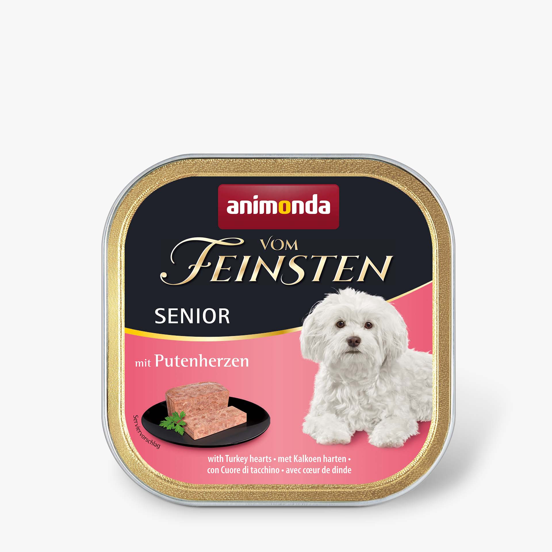 82662 animonda Vom Feinsten Senior mit Putenherzen Hund Nassfutter 82662 animonda Vom Feinsten Senior mit Putenherzen Hund Nassfutter