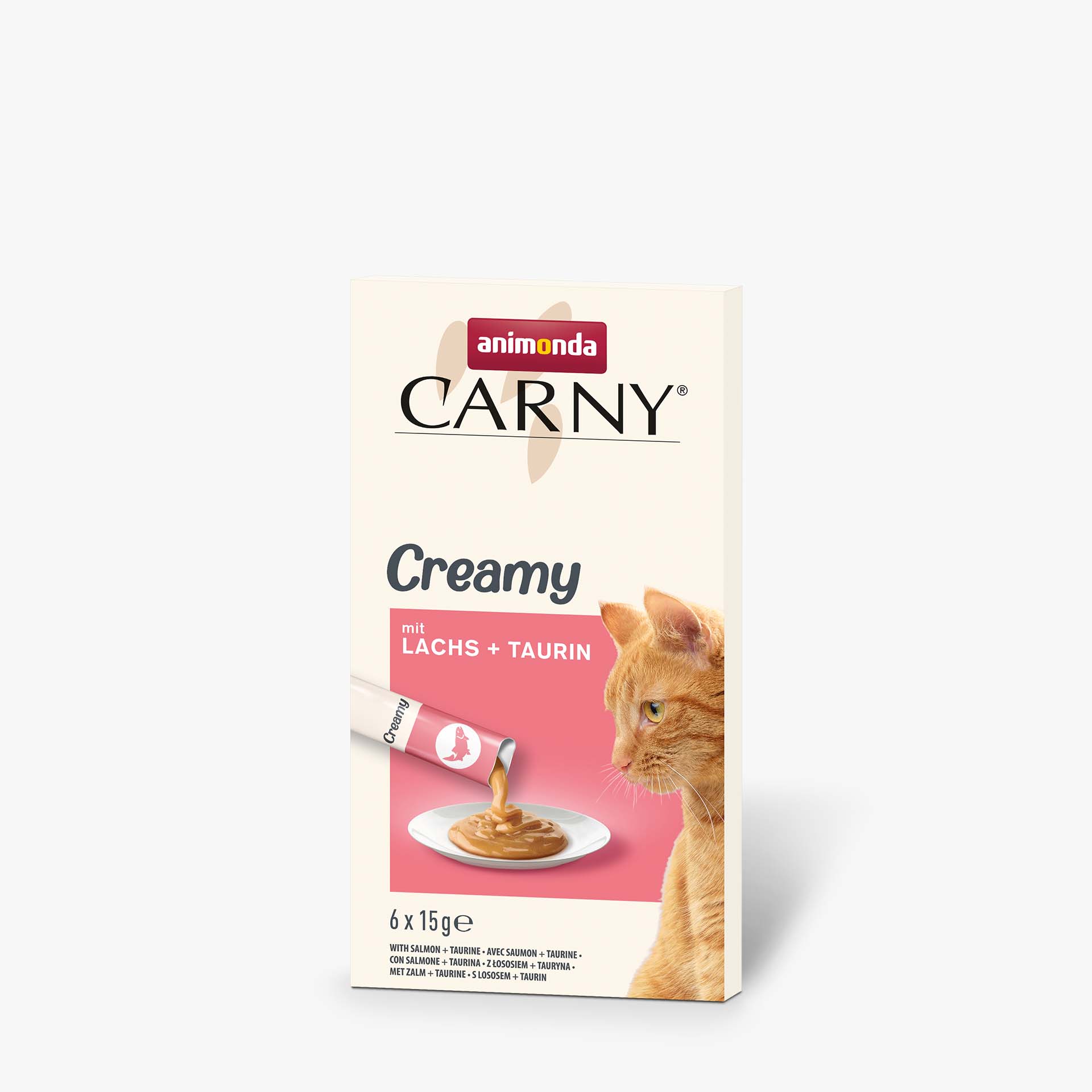 Carny Adult Creamy mit Lachs + Taurin