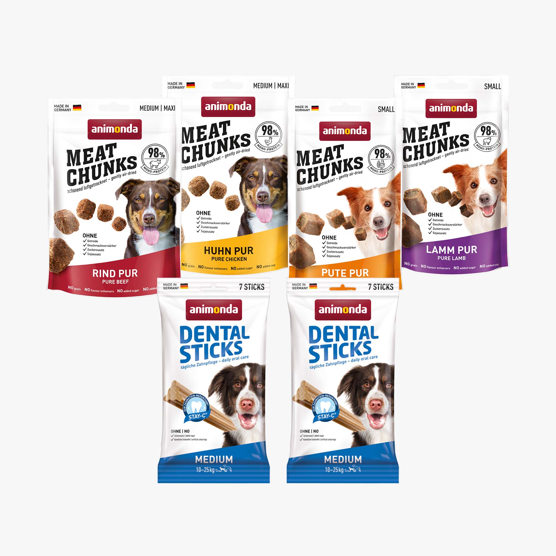 animonda Trial package dog snacks 