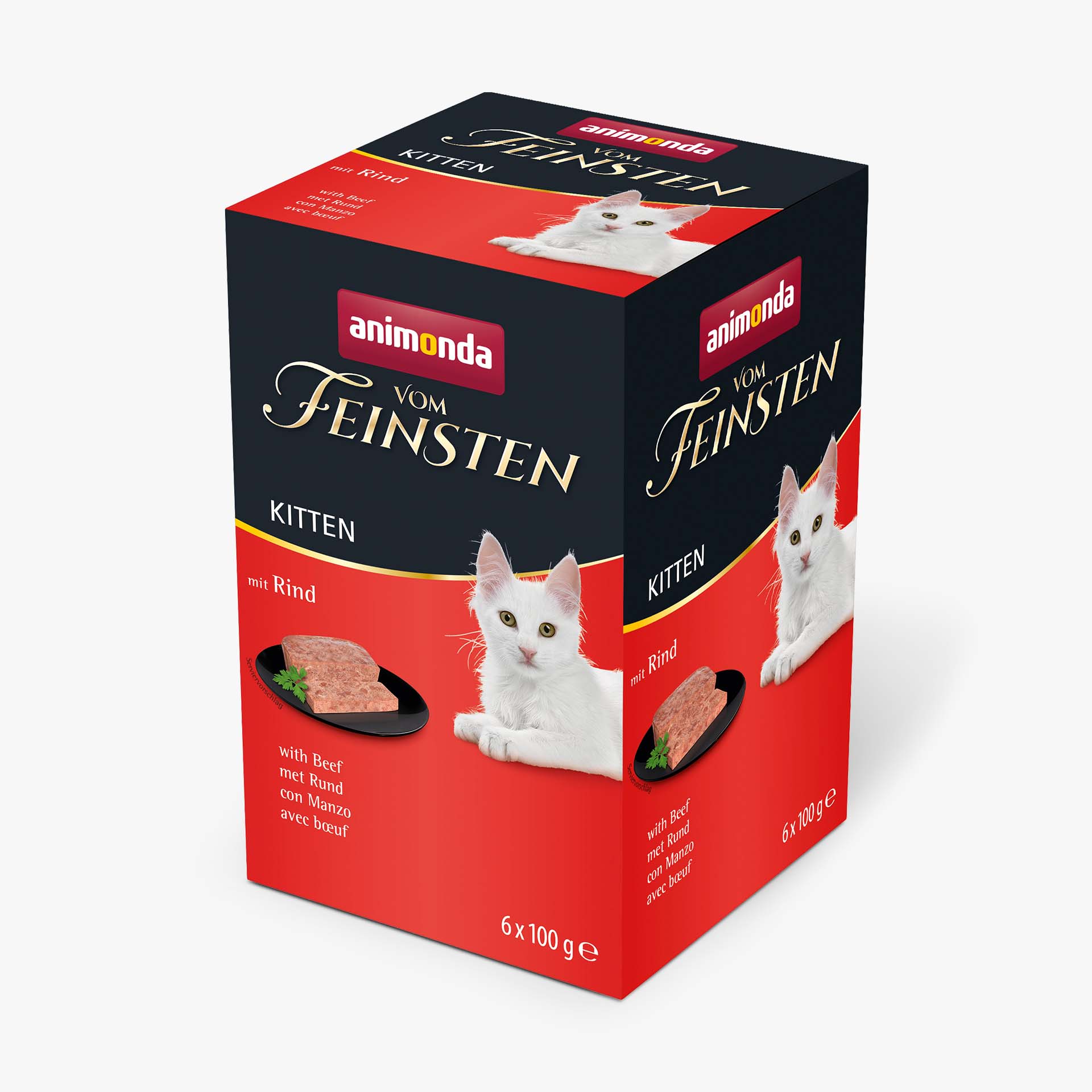 84203 animonda Vom Feinsten Kitten mit Rind Katze Nassfutter 84203 animonda Vom Feinsten Kitten mit Rind Katze Nassfutter