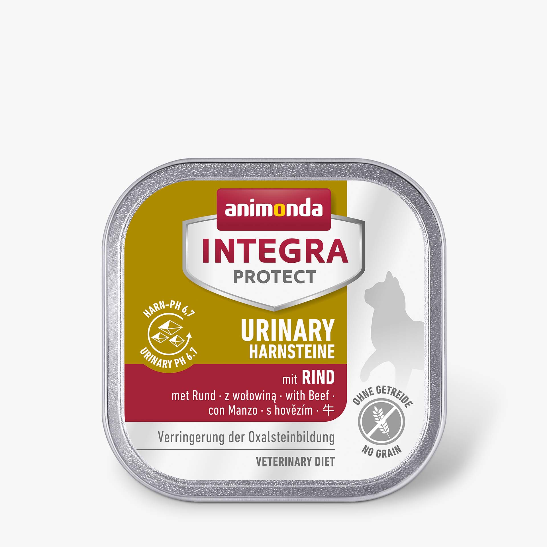 86613 animonda INTEGRA PROTECT Adult Urinary Oxal mit Rind Katze Nassfutter