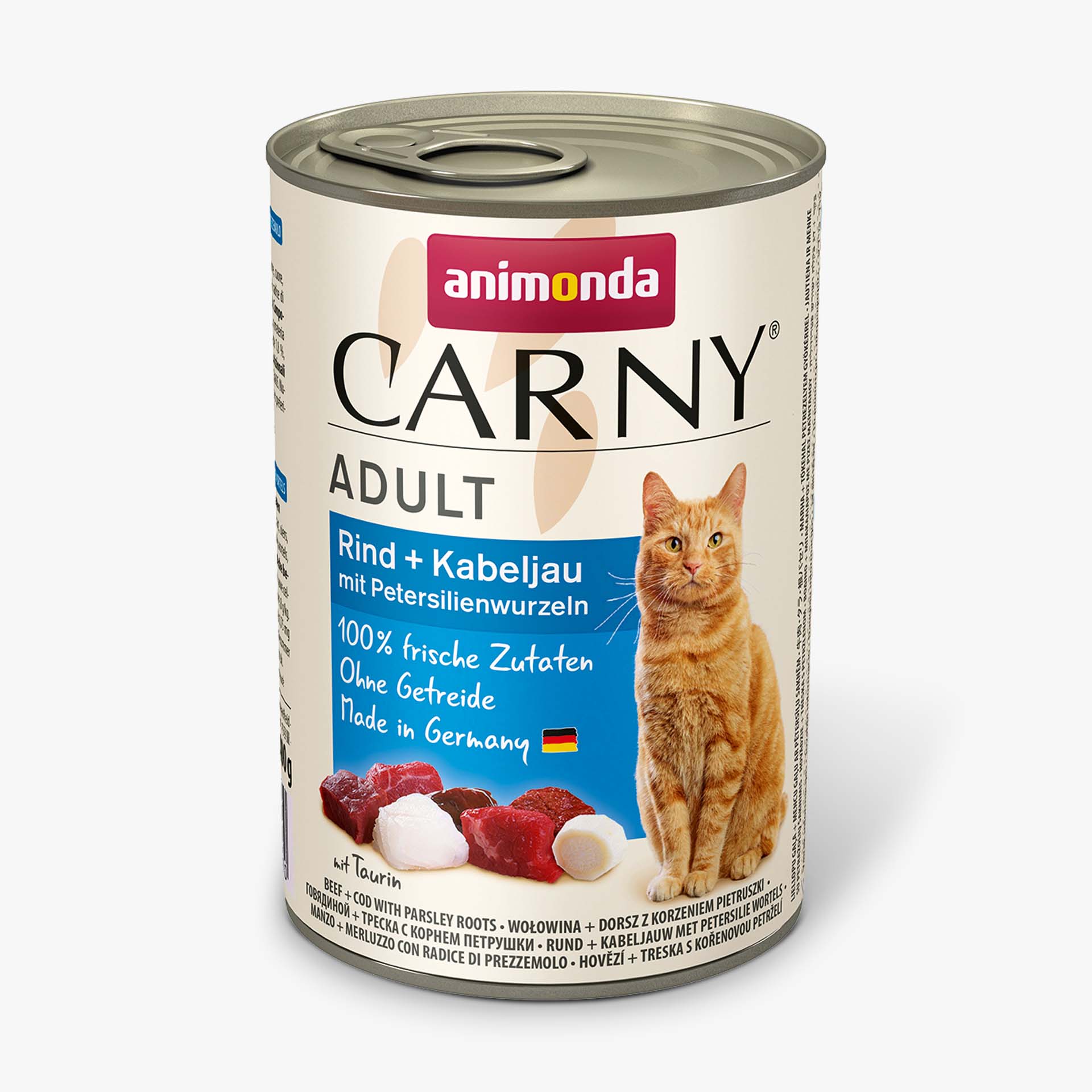 83717 animonda Carny Adult Rind und Kabeljau mit Petersilienwurzeln Katze Nassfutter 83717 animonda Carny Adult Rind und Kabeljau mit Petersilienwurzeln Katze Nassfutter