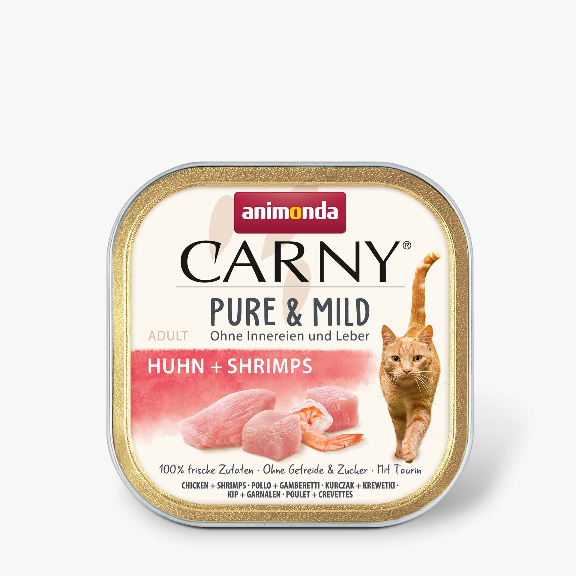 83948 animonda Carny Adult Pure und Mild  Huhn und Shrimps Katze Nassfutter