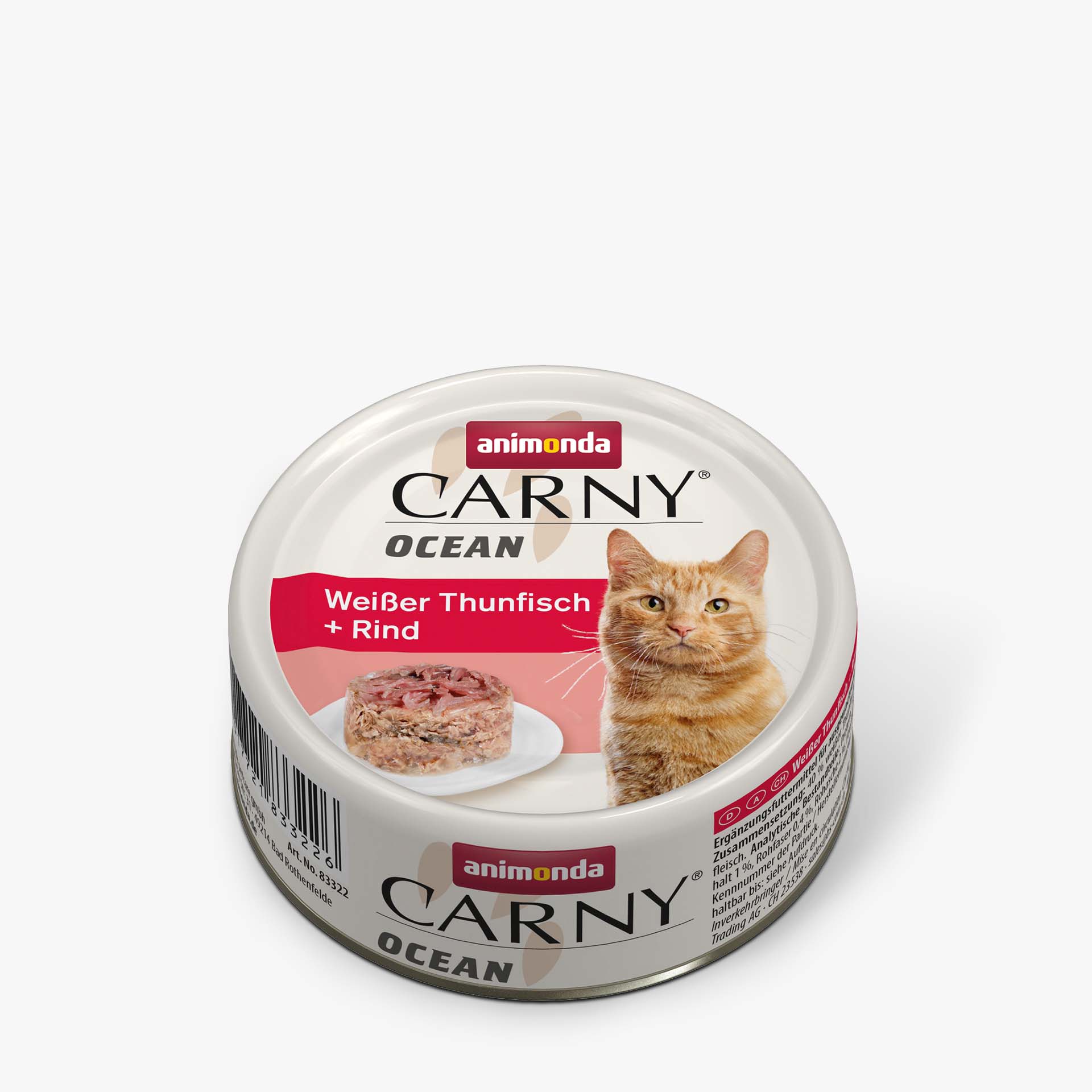 83322 animonda Carny Adult Ocean Weisser Thunfisch und Rind Katze Nassfutter