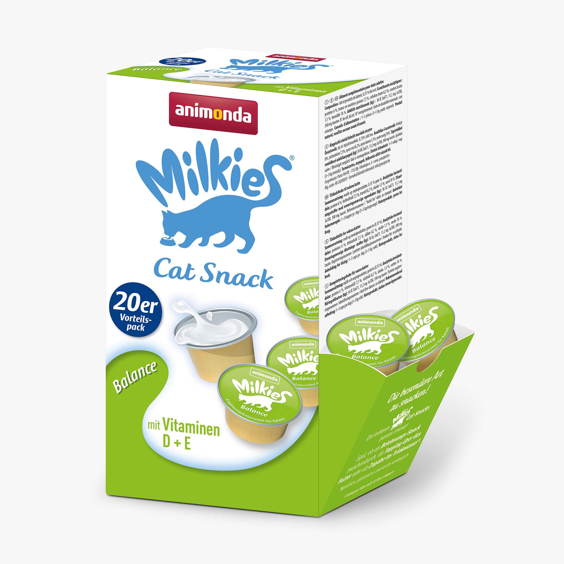 83533 animonda Milkies Adult Milchsnack 20er Balance Katze Snacks und Milch 83533 animonda Milkies Adult Milchsnack 20er Balance Katze Snacks und Milch