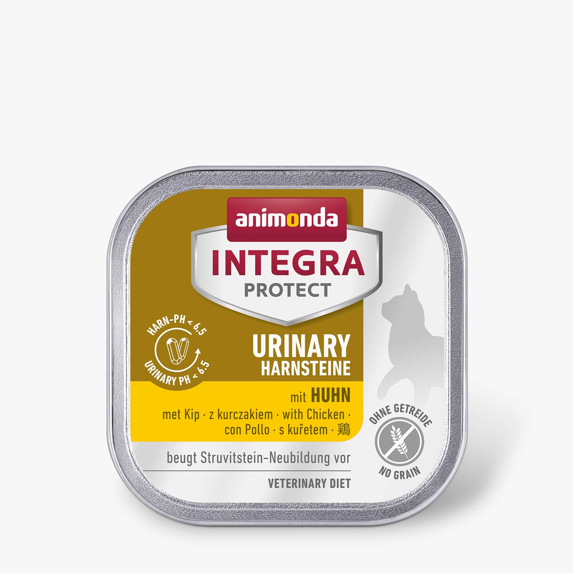 86610 animonda INTEGRA PROTECT Adult Urinary Struvit mit Huhn Katze Nassfutter