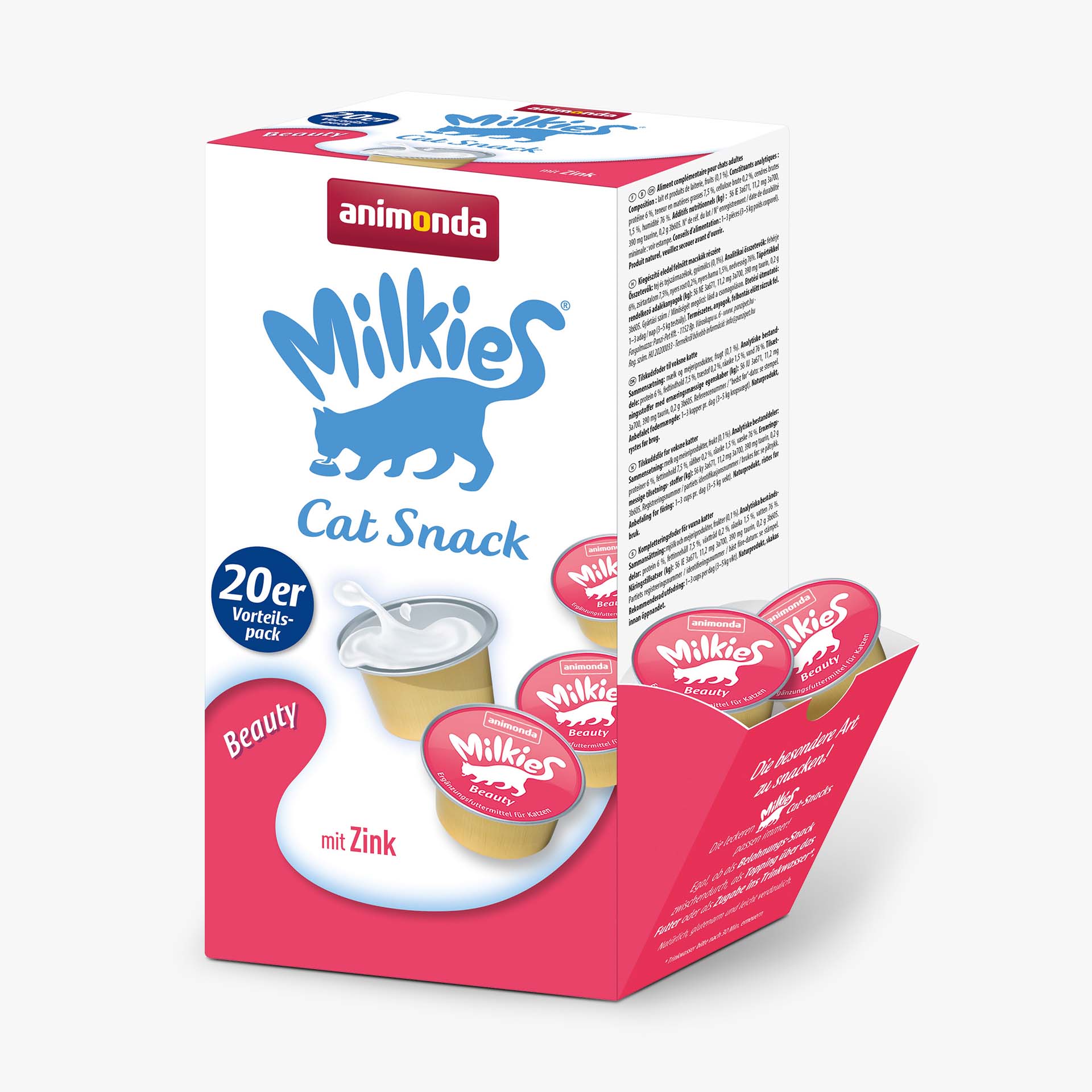 83488 animonda Milkies Adult Milchsnack 20er Beauty Katze Snacks und Milch 83488 animonda Milkies Adult Milchsnack 20er Beauty Katze Snacks und Milch
