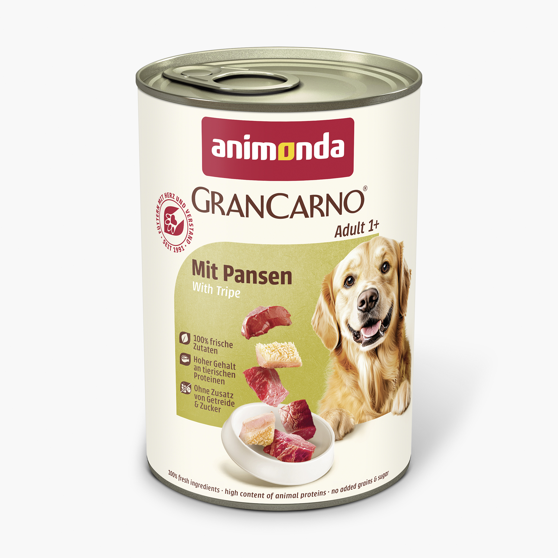 82803 animonda GranCarno Adult mit Pansen Hund Nassfutter