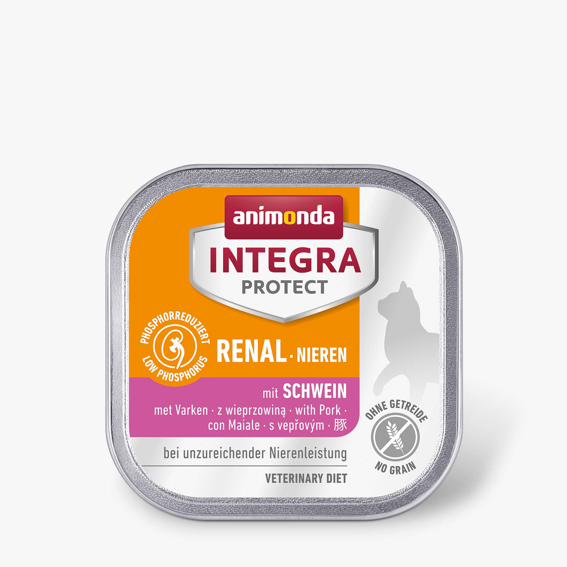 86801 animonda INTEGRA PROTECT Adult Renal mit Schwein Katze Nassfutter