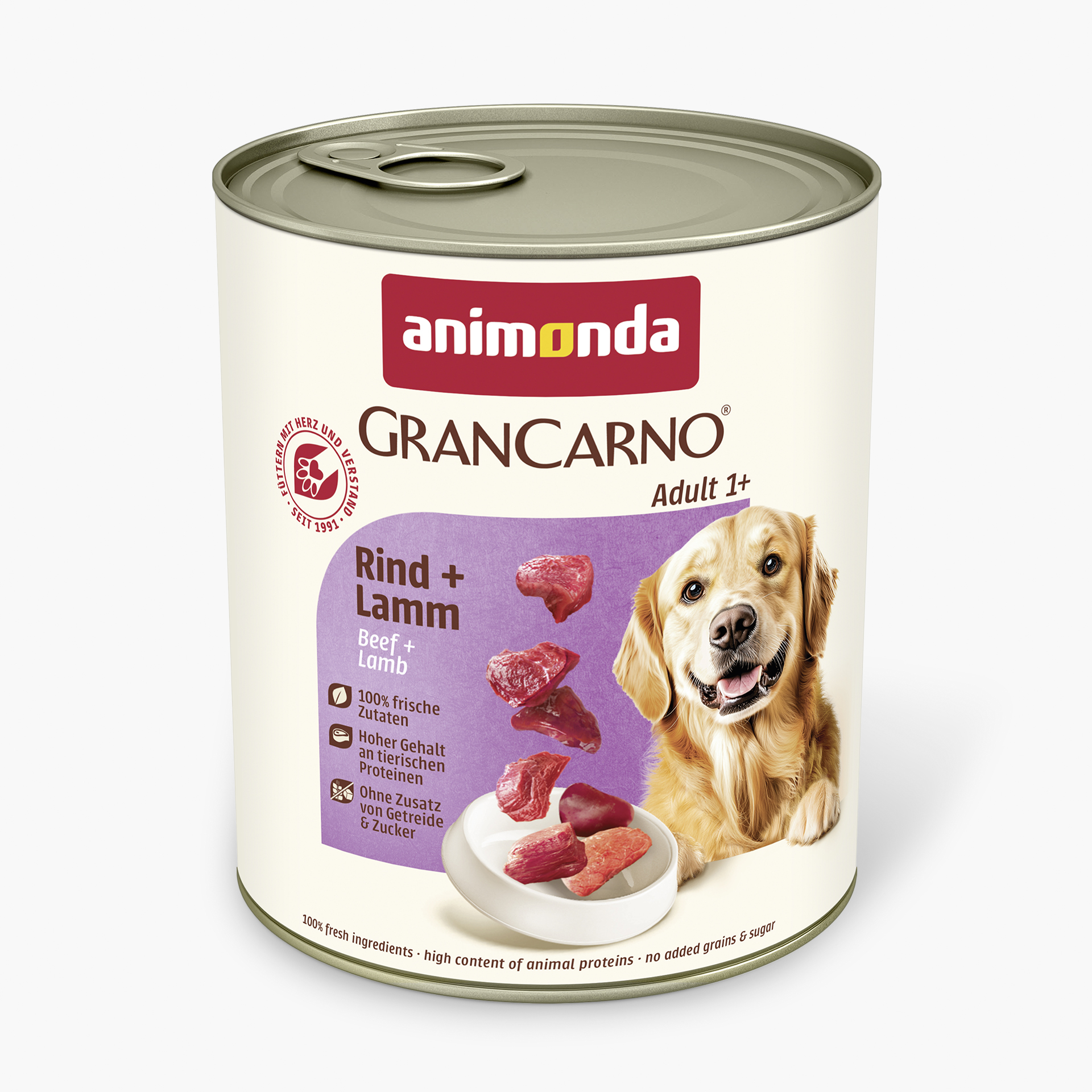 82742 animonda GranCarno Adult Rind und Lamm Hund Nassfutter