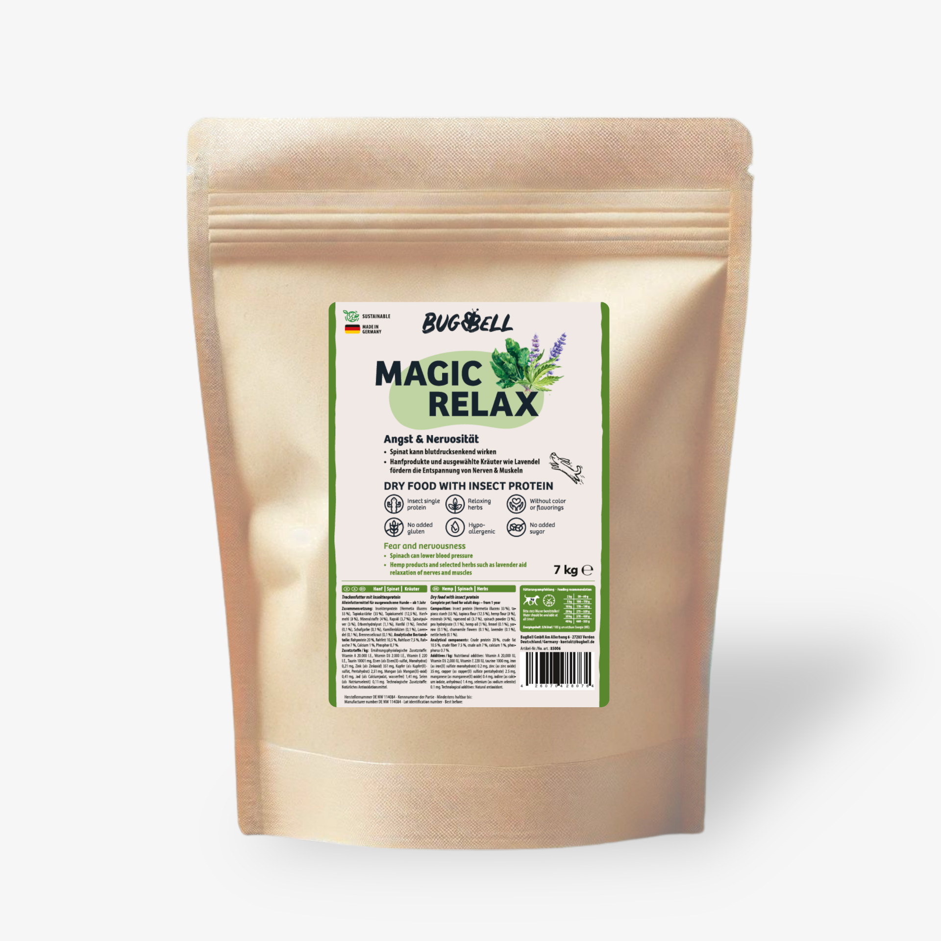 BugBell Adult Trockenfutter MagicRelax
