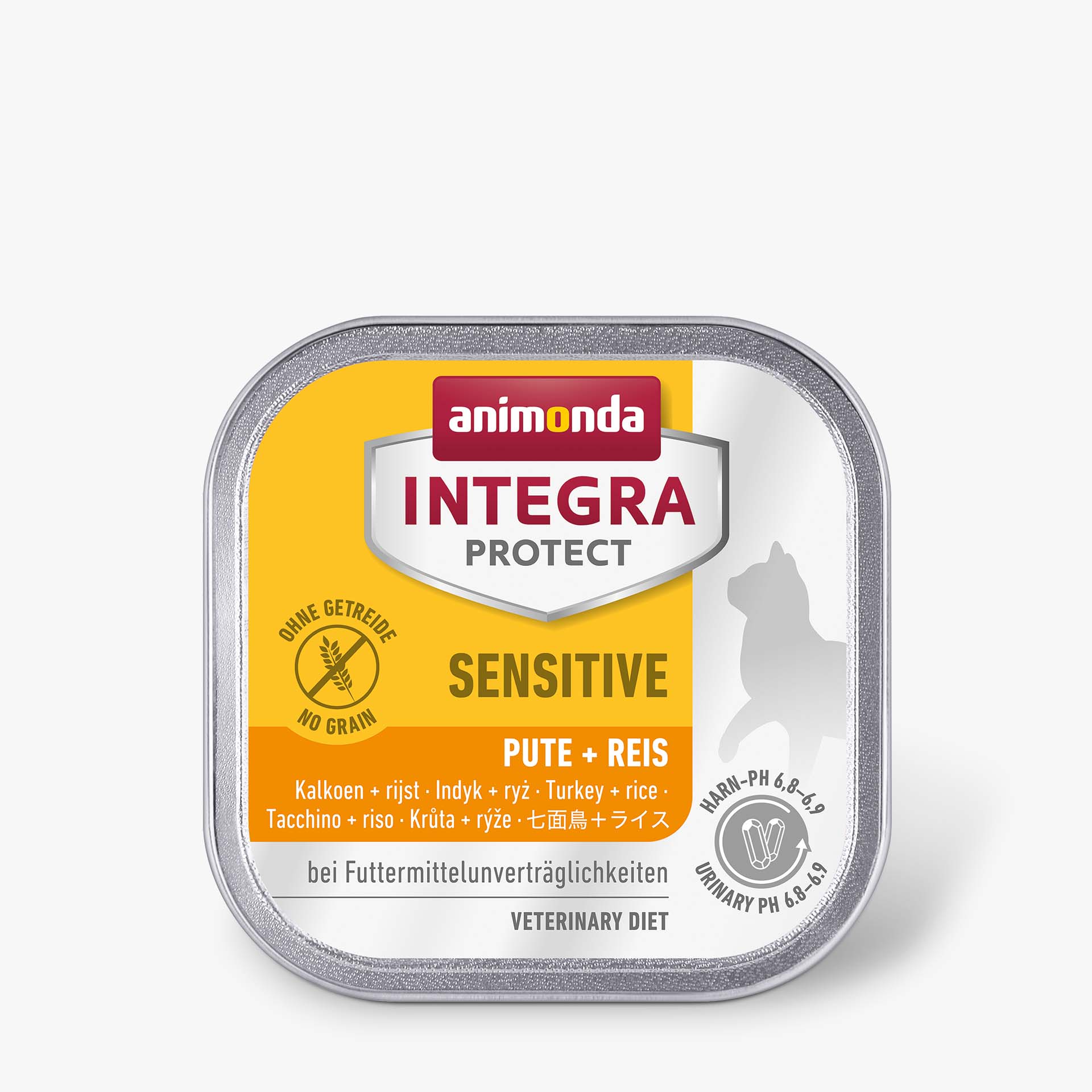 86852 animonda INTEGRA PROTECT Adult Sensitive Pute und Reis Katze Nassfutter