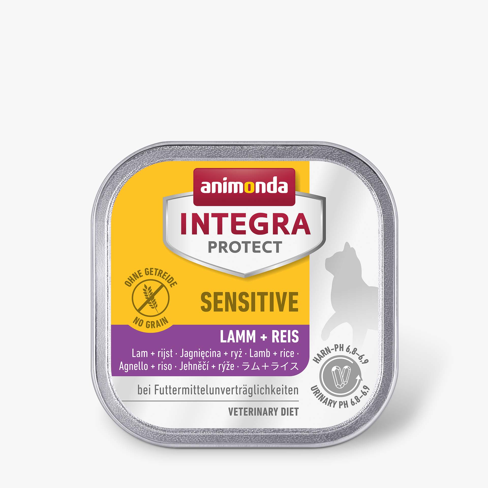 86851 animonda INTEGRA PROTECT Adult Sensitive Lamm und Reis Katze Nassfutter