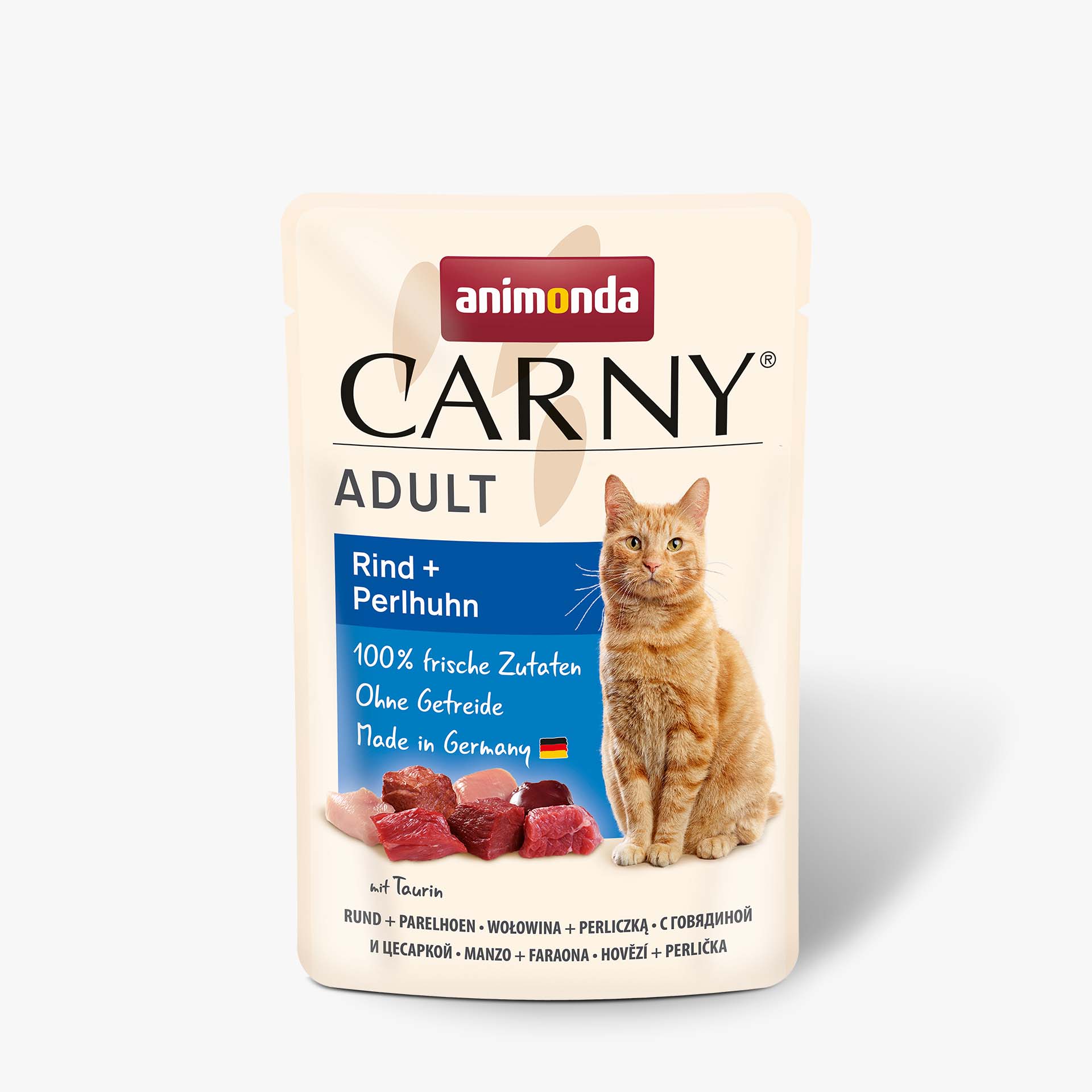 83082 animonda Carny Adult Rind und Perlhuhn Katze Nassfutter 83082 animonda Carny Adult Rind und Perlhuhn Katze Nassfutter