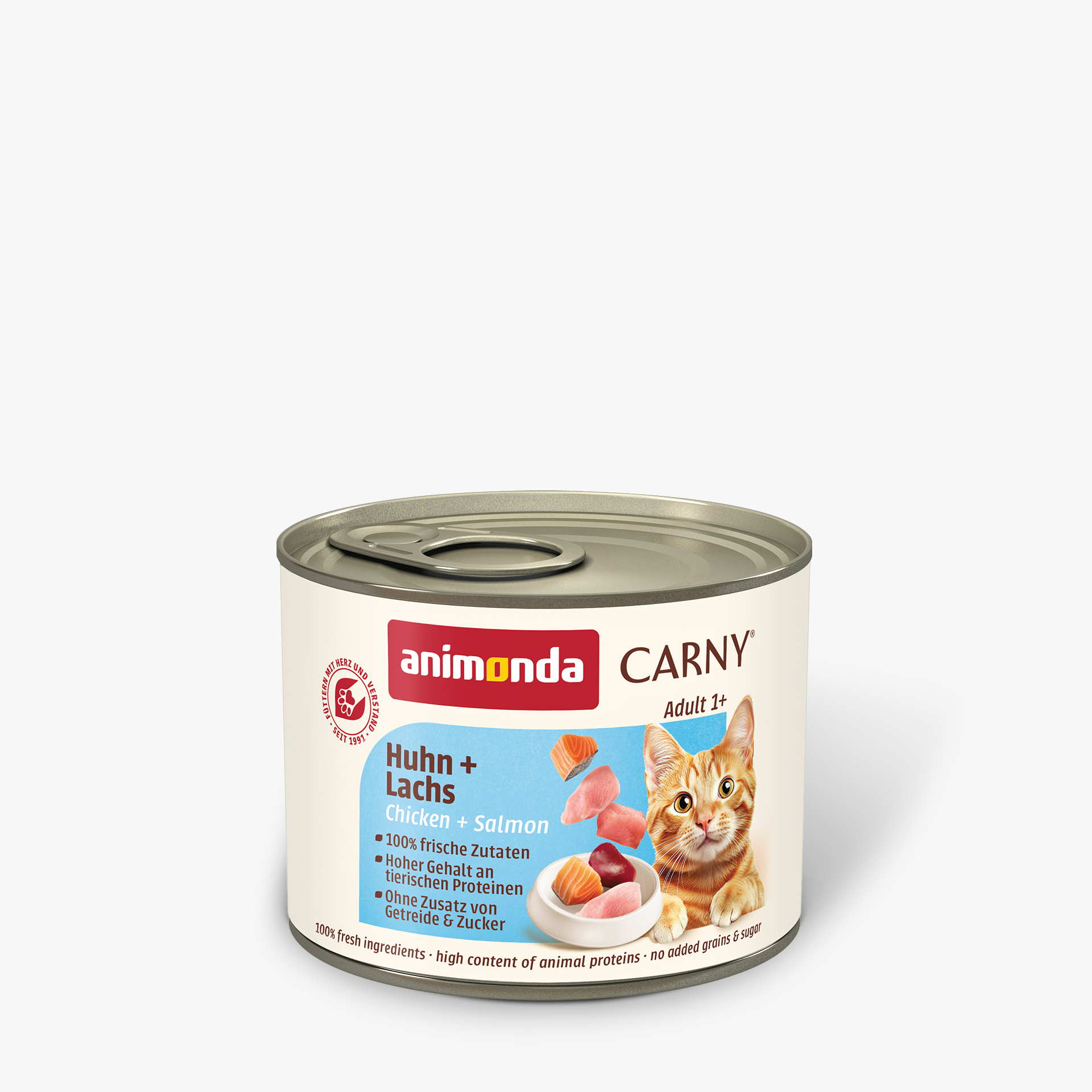 83822 animonda Carny Adult Huhn und Lachs Katze Nassfutter