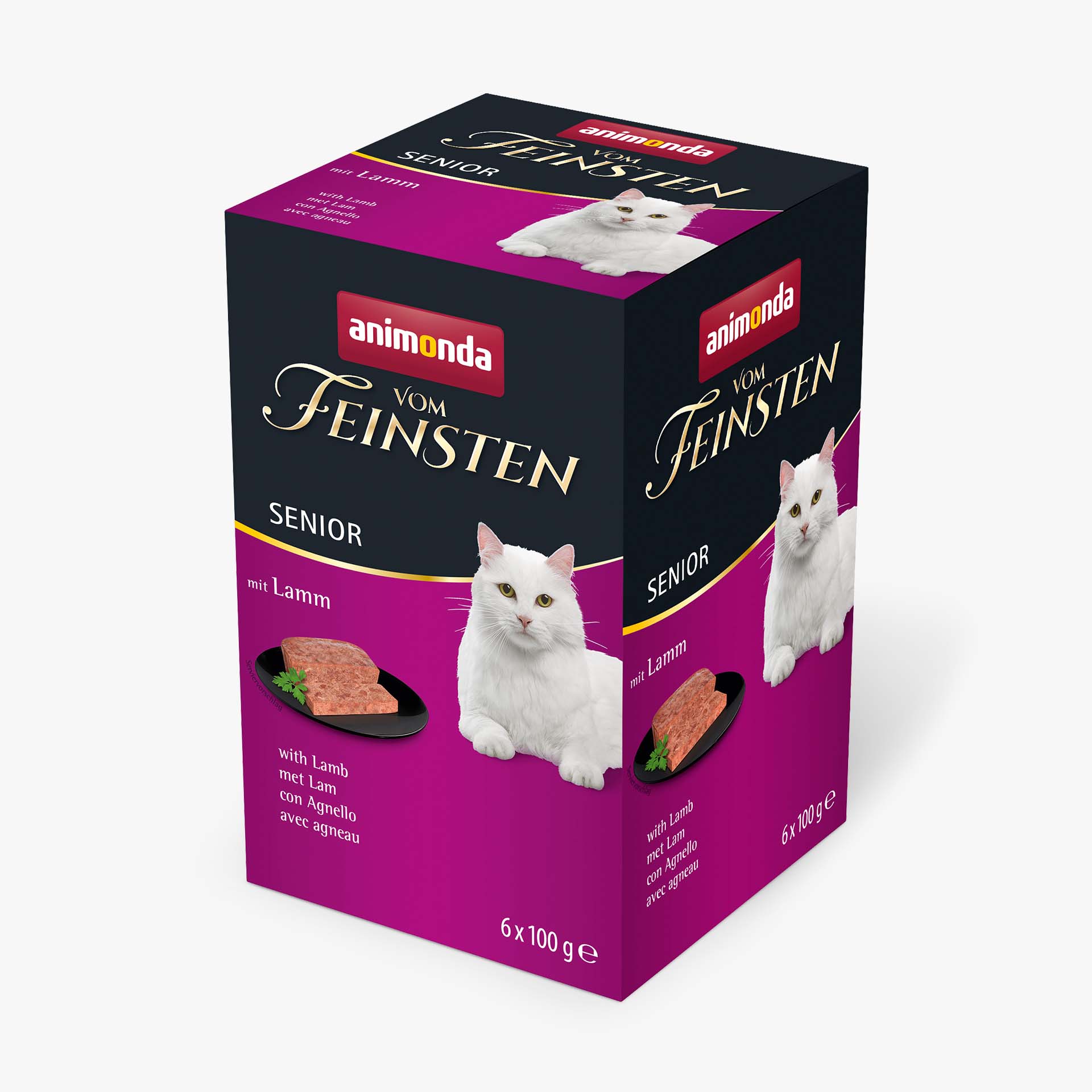 84281 animonda Vom Feinsten Senior mit Lamm Katze Nassfutter 84281 animonda Vom Feinsten Senior mit Lamm Katze Nassfutter
