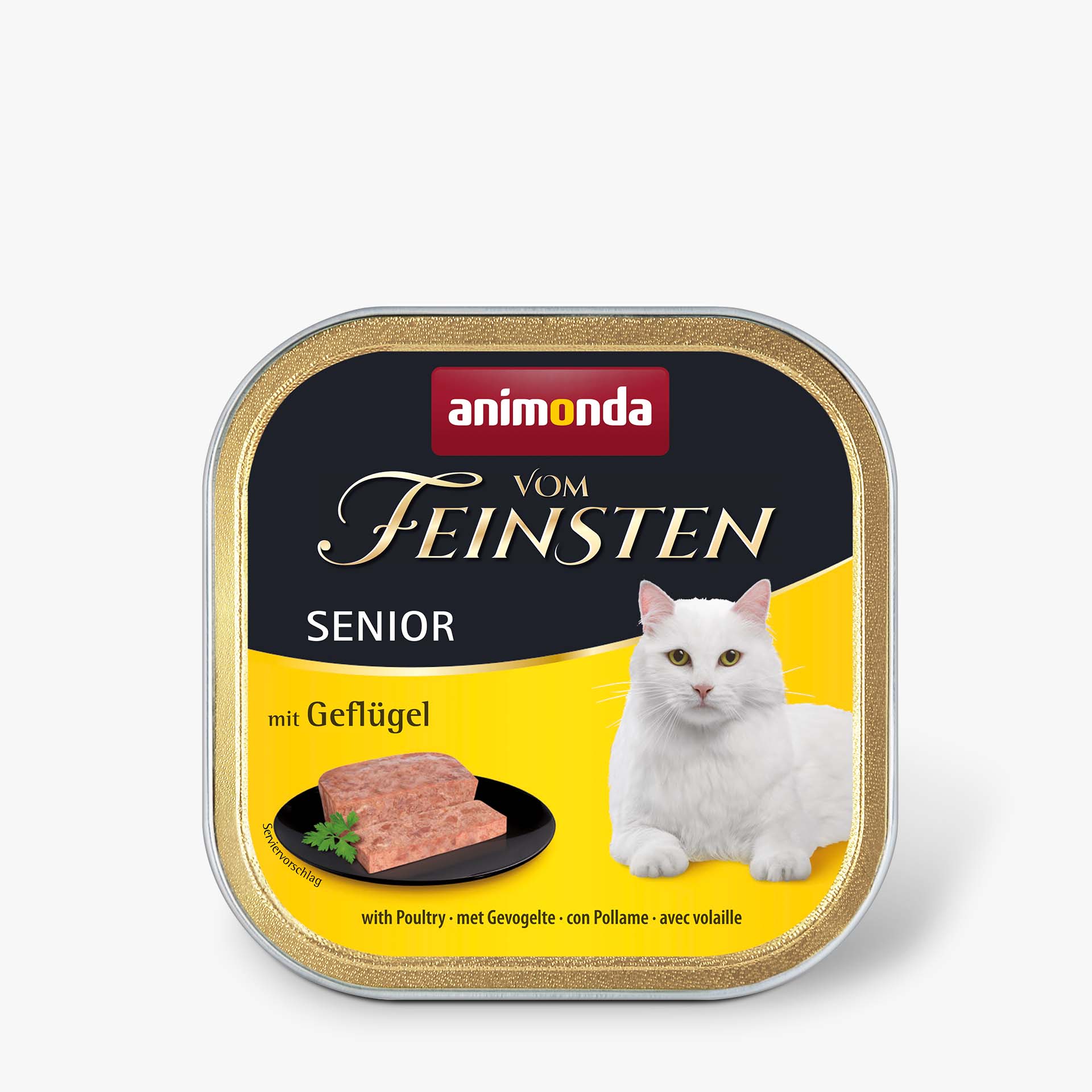 83223 animonda Vom Feinsten Senior mit Gefluegel Katze Nassfutter