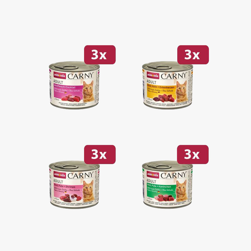 83812 animonda Carny Adult Kraeftige Variation Katze Nassfutter 83812 animonda Carny Adult Kraeftige Variation Katze Nassfutter
