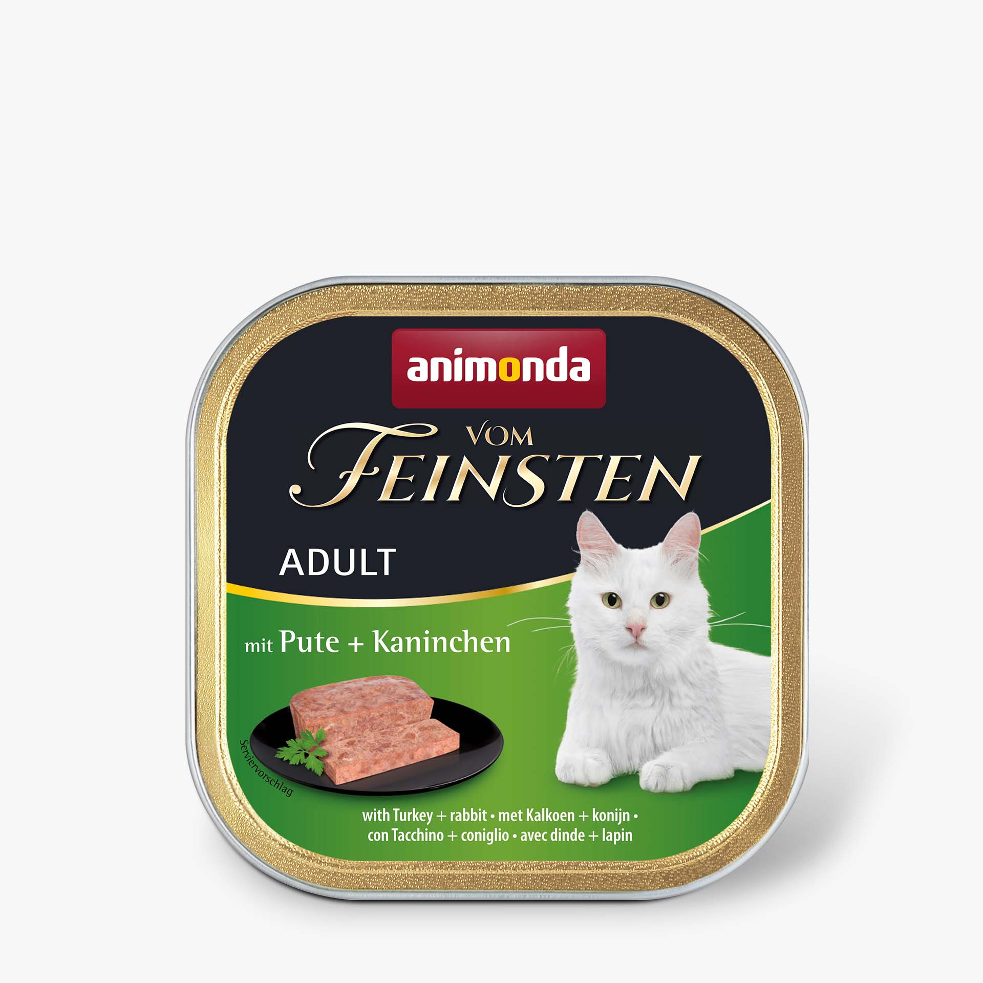 83205 animonda Vom Feinsten Adult mit Pute und Kaninchen Katze Nassfutter
