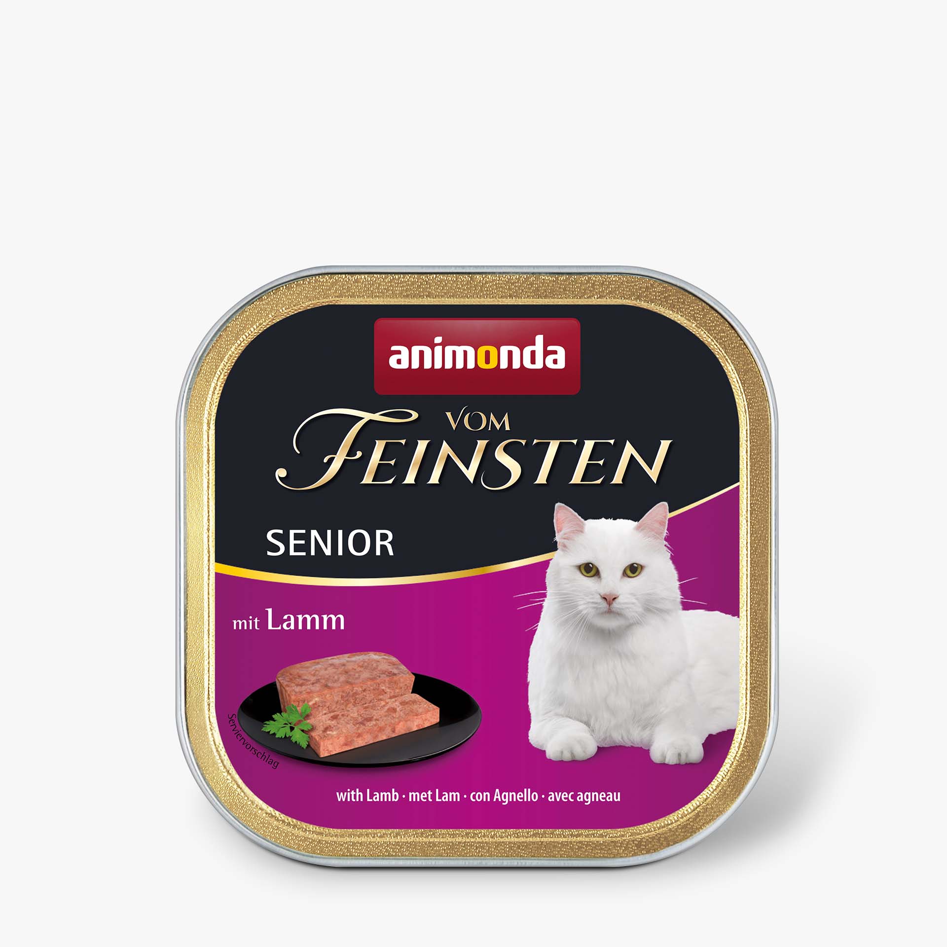 83237 animonda Vom Feinsten Senior mit Lamm Katze Nassfutter