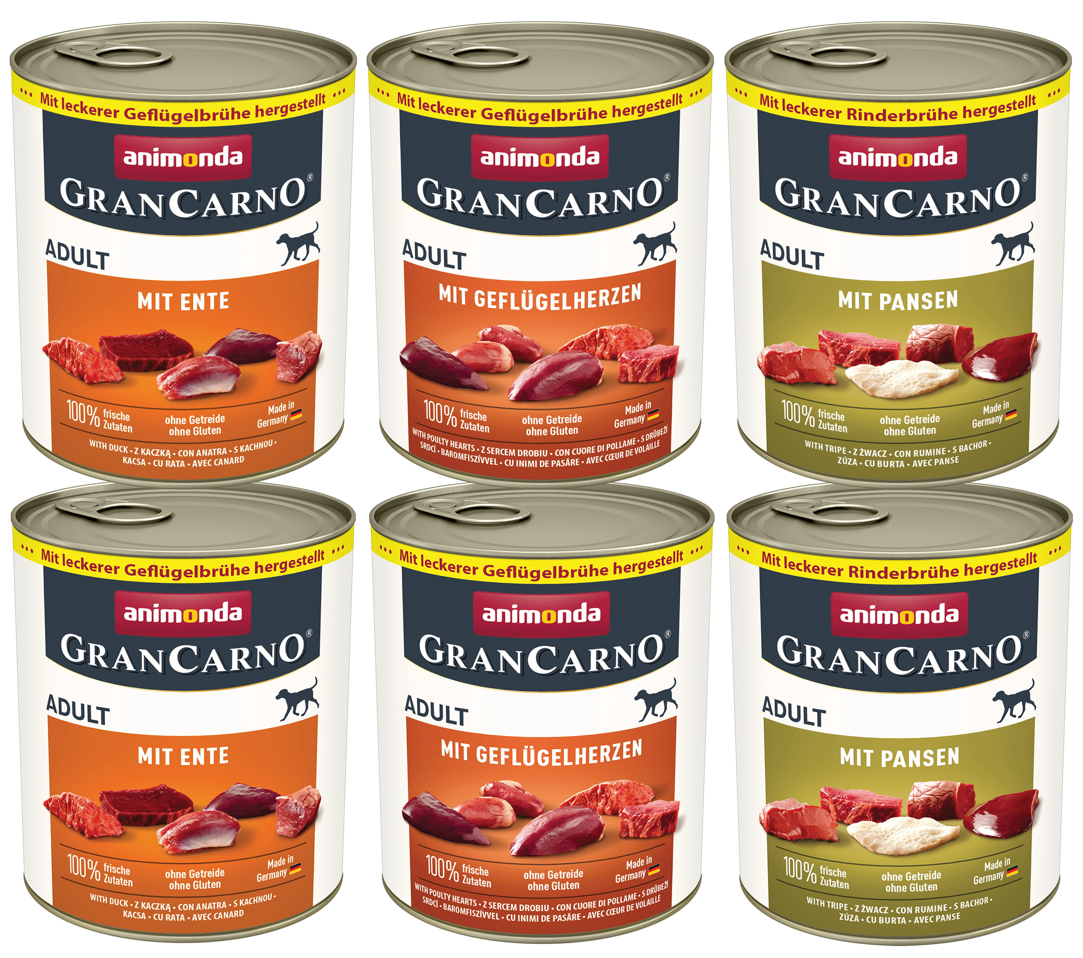 82807 animonda GranCarno Adult Deftige Variation Hund Nassfutter 82807 animonda GranCarno Adult Deftige Variation Hund Nassfutter