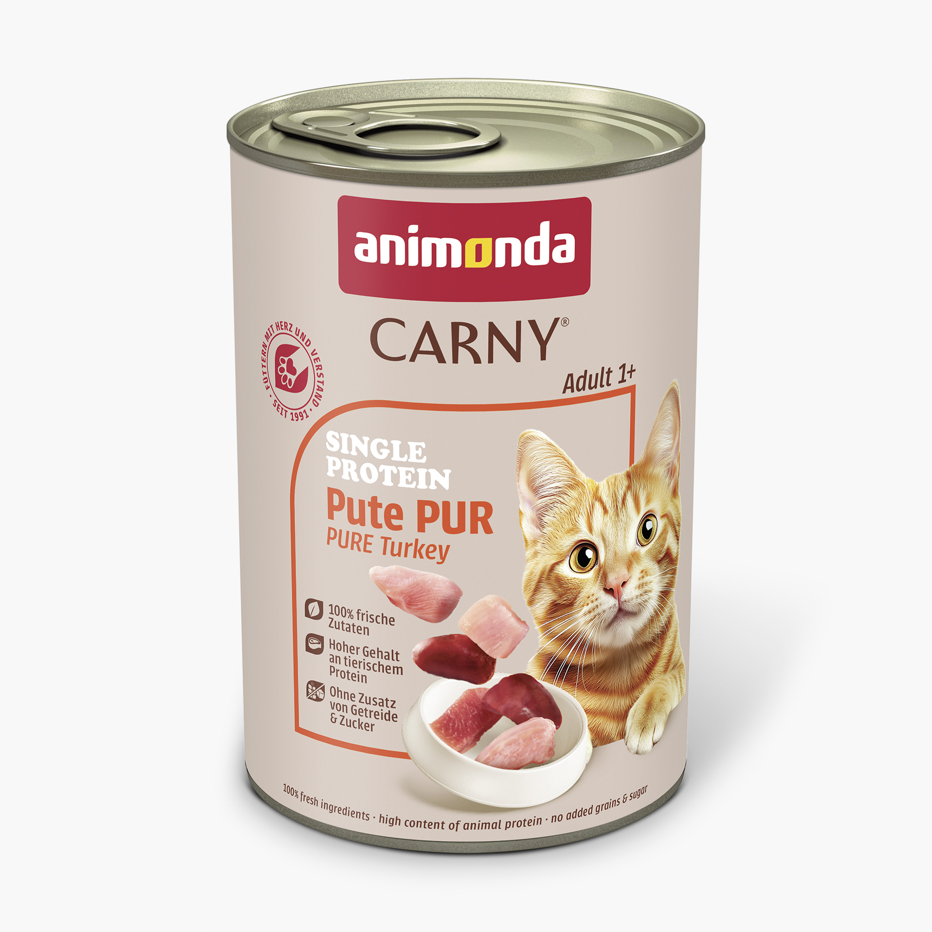 83679 animonda Carny Adult Single Protein Pute pur Katze Nassfutter