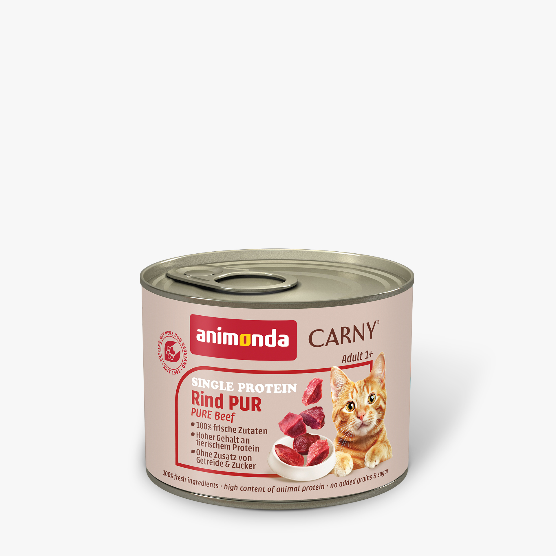 83694 animonda Carny Adult Single Protein Rind pur Katze Nassfutter