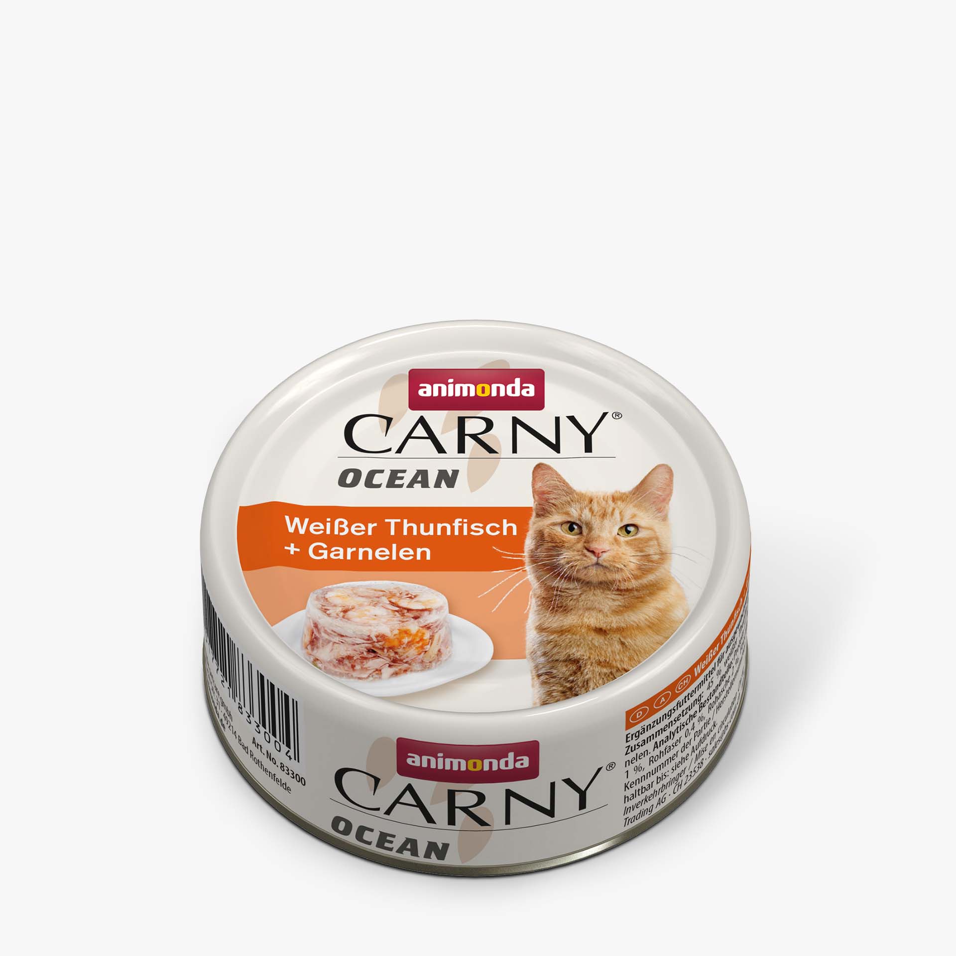 83300 animonda Carny Adult Ocean Weisser Thunfisch und Garnelen Katze Nassfutter